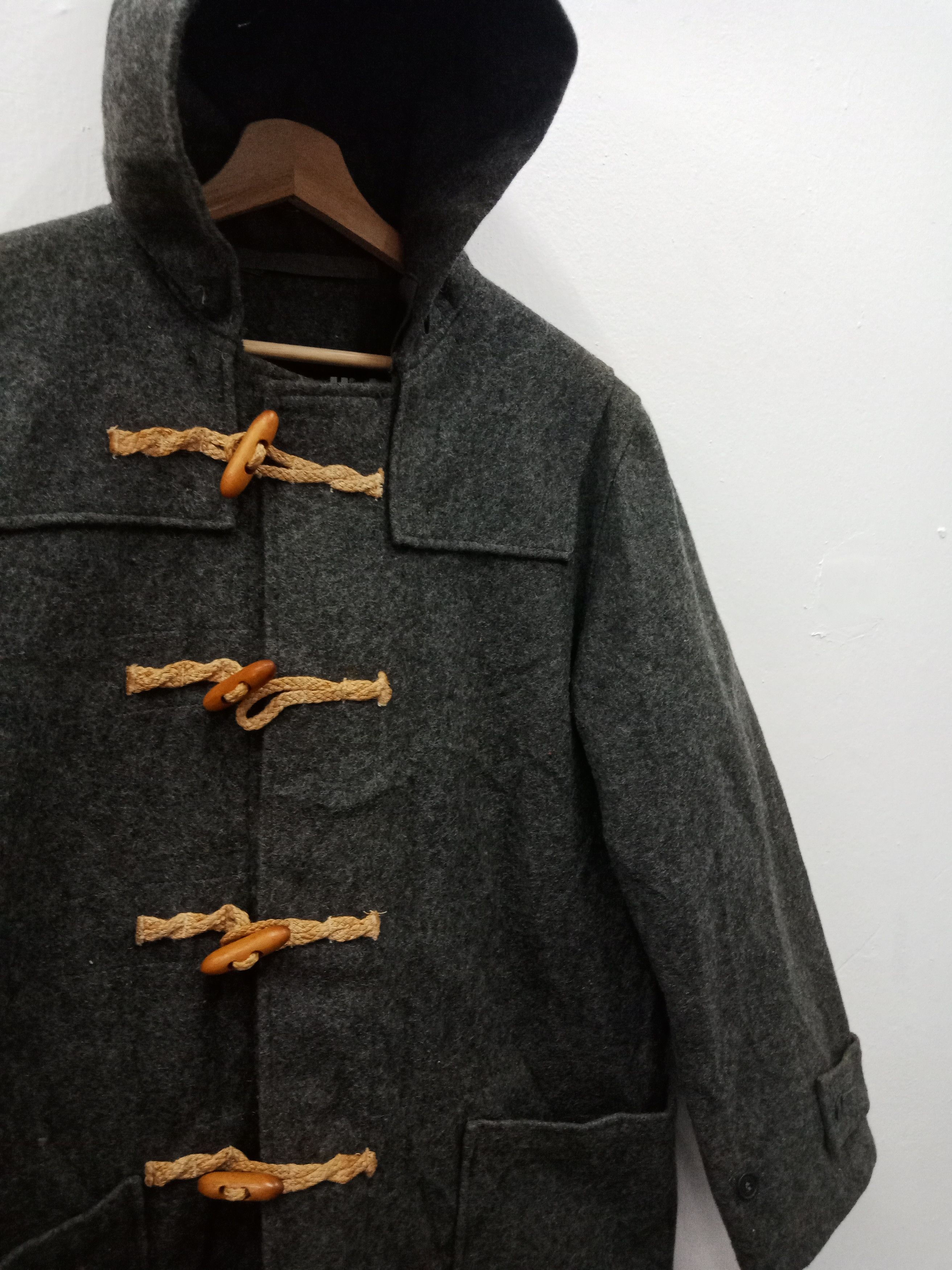 Schott Schott NYC Wool Trench Gray Jacket Size US L / EU 52-54 / 3 - 5 Thumbnail