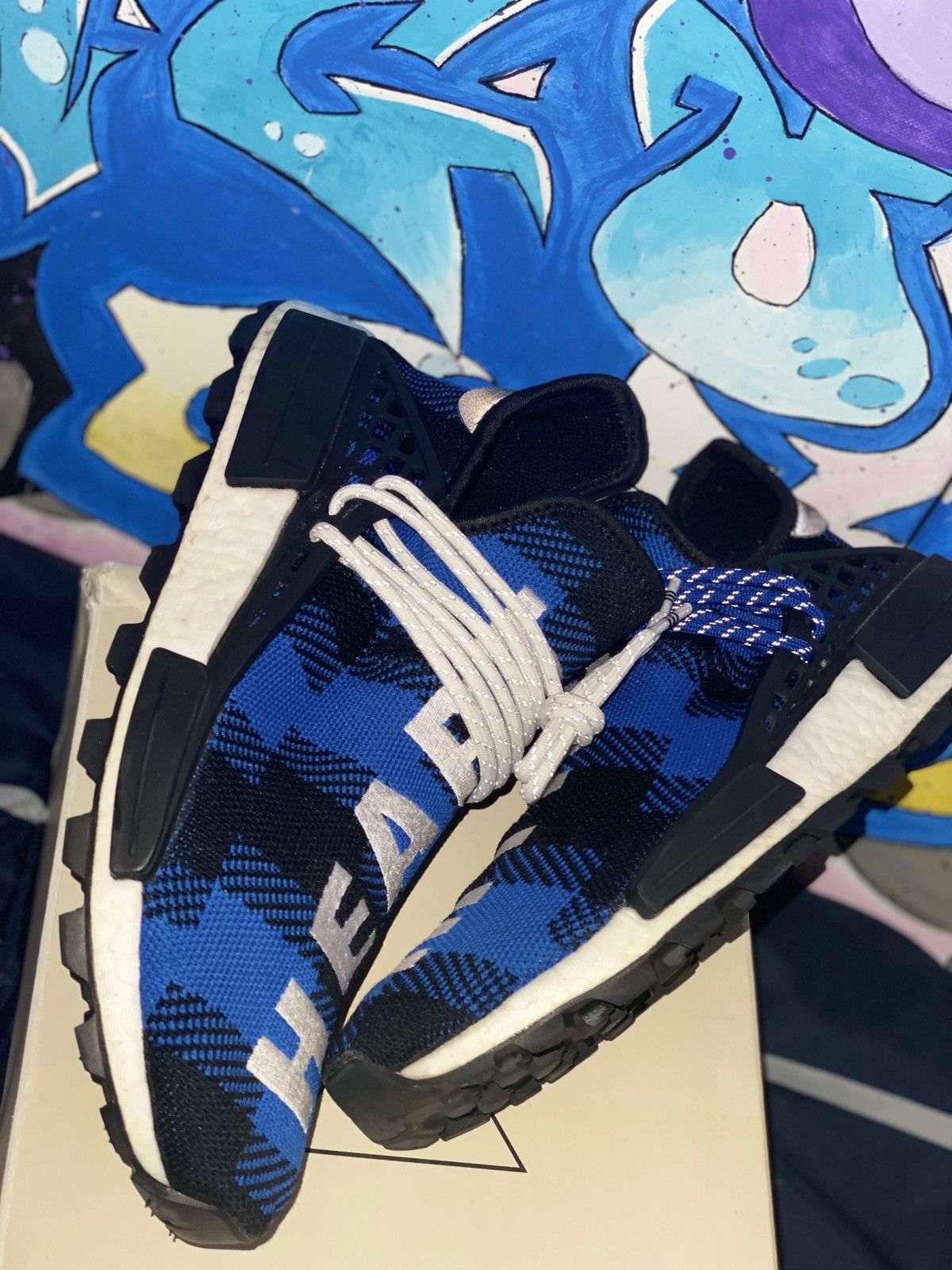 Human race blue and black clearance