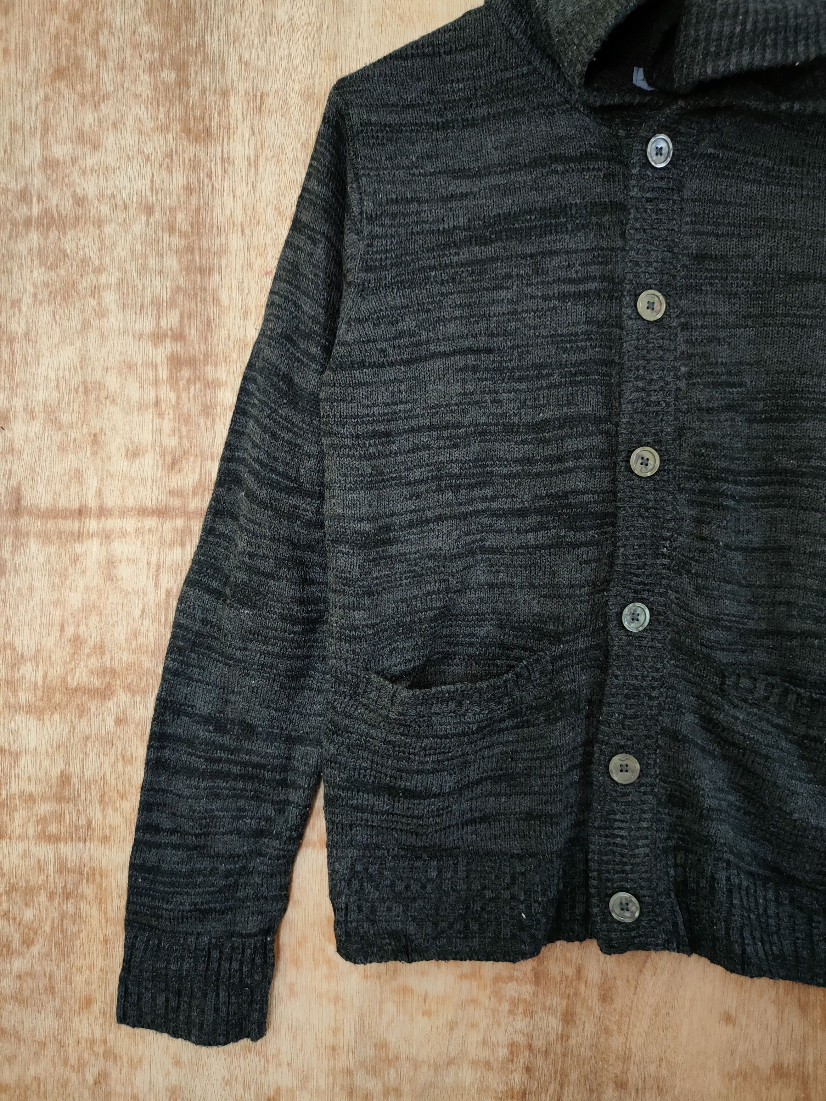 Vintage DL Louis Chavlon cardigan hoodie knitwear streetwear #46-427 Size US M / EU 48-50 / 2 - 2 Thumbnail