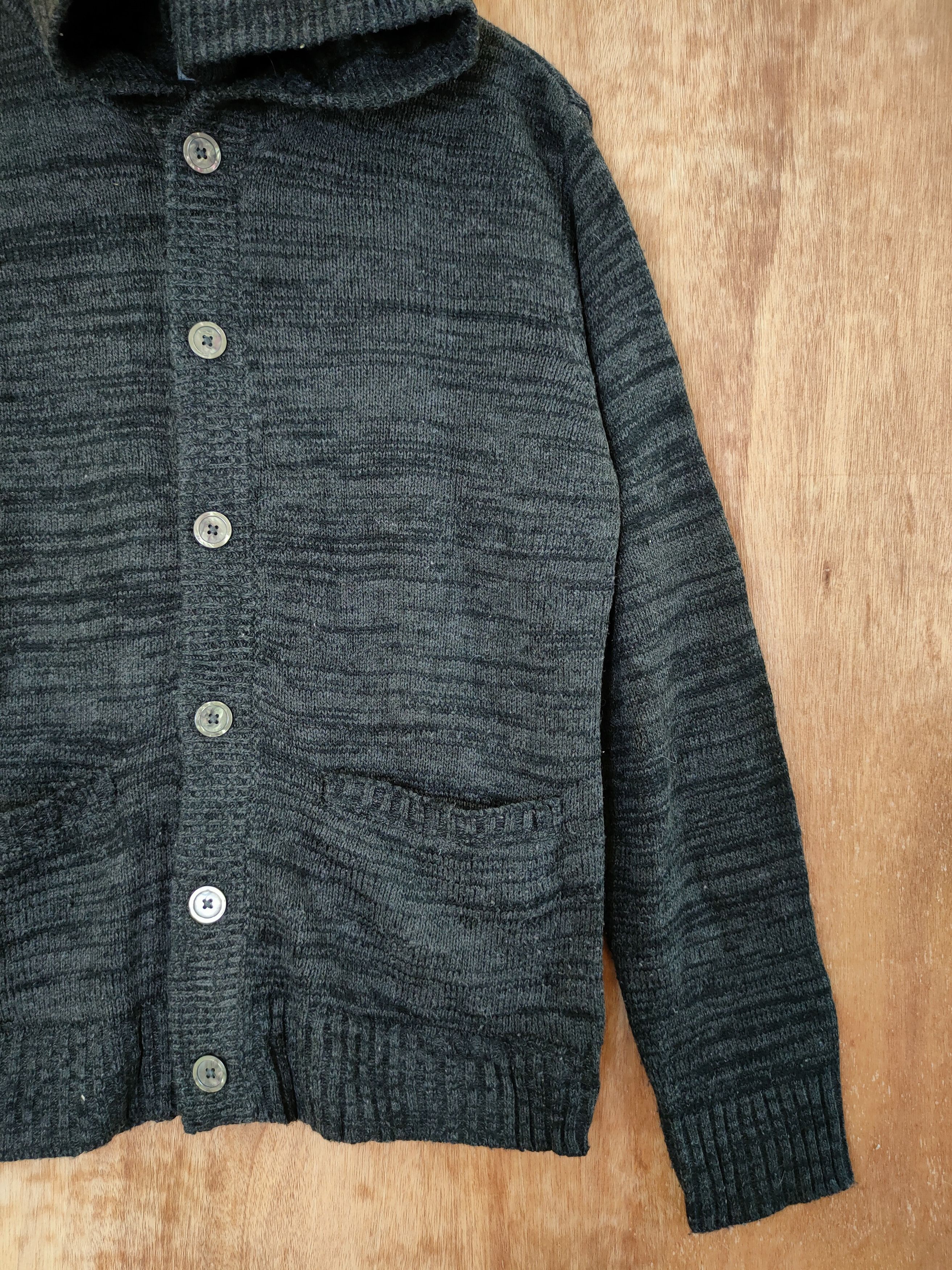 Vintage DL Louis Chavlon cardigan hoodie knitwear streetwear #46-427 Size US M / EU 48-50 / 2 - 3 Thumbnail