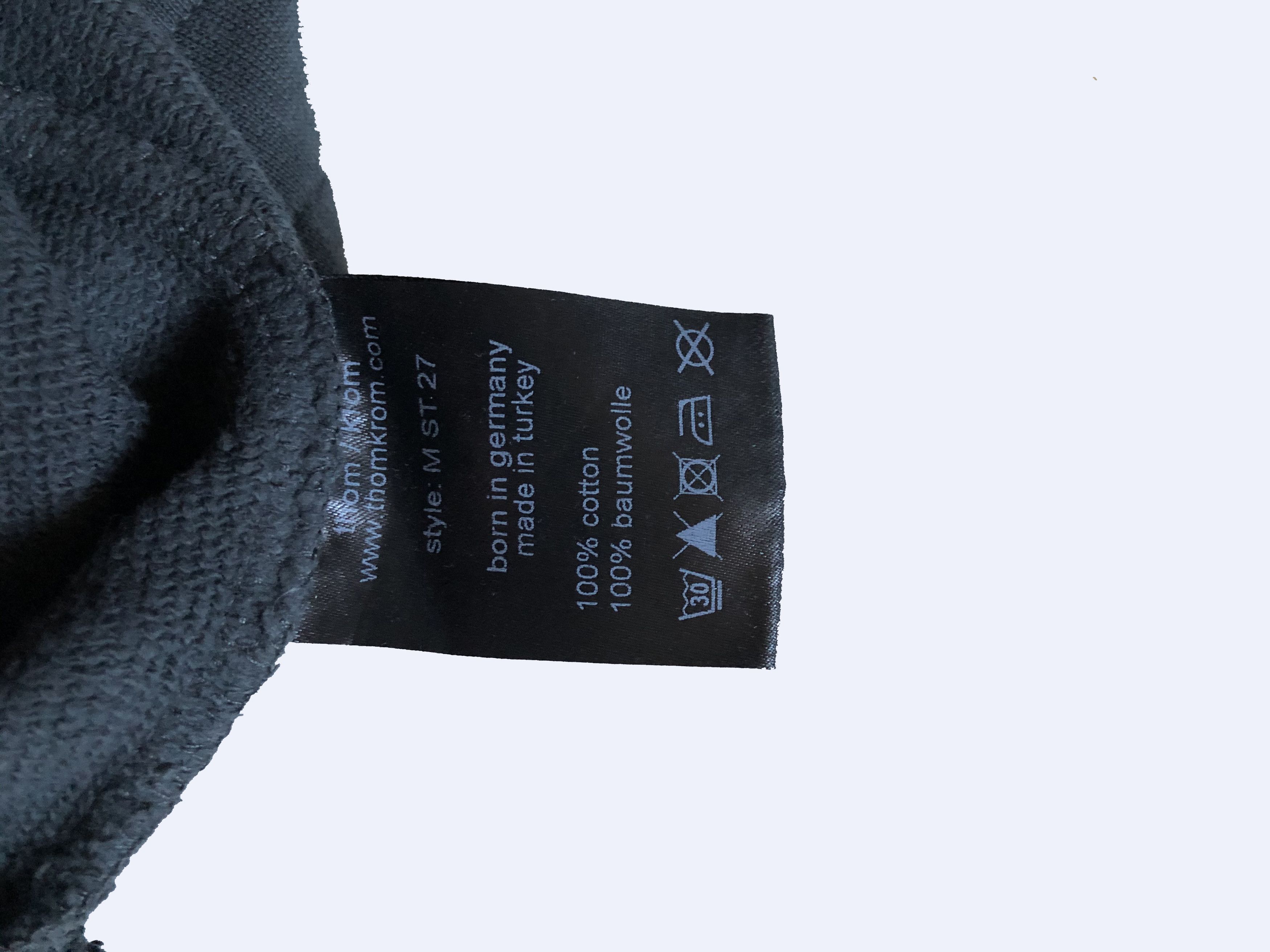 Thom Krom Thom Krom Distressed Long Sweatpants Joggers Size US 38 / EU 54 - 4 Thumbnail
