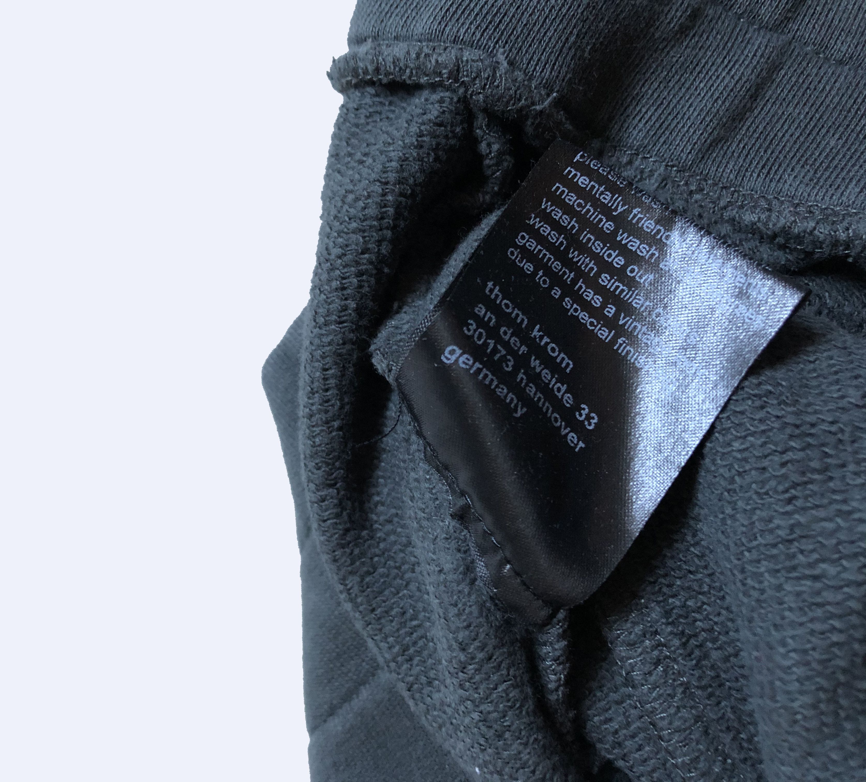 Thom Krom Thom Krom Distressed Long Sweatpants Joggers Size US 38 / EU 54 - 5 Thumbnail