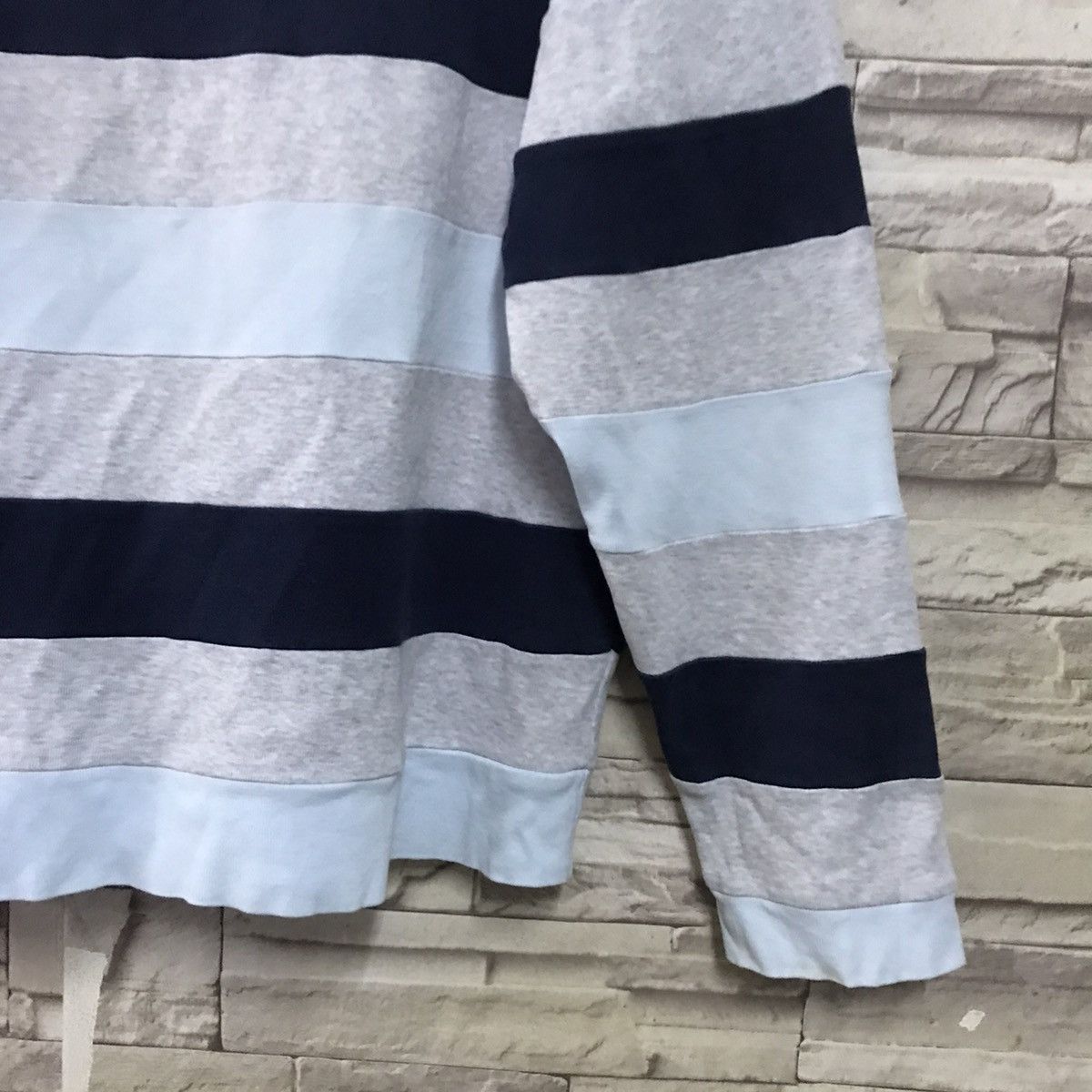 Bape Vintage Ursus Bape Sweatshirt Stripe Distressed Size US L / EU 52-54 / 3 - 8 Thumbnail
