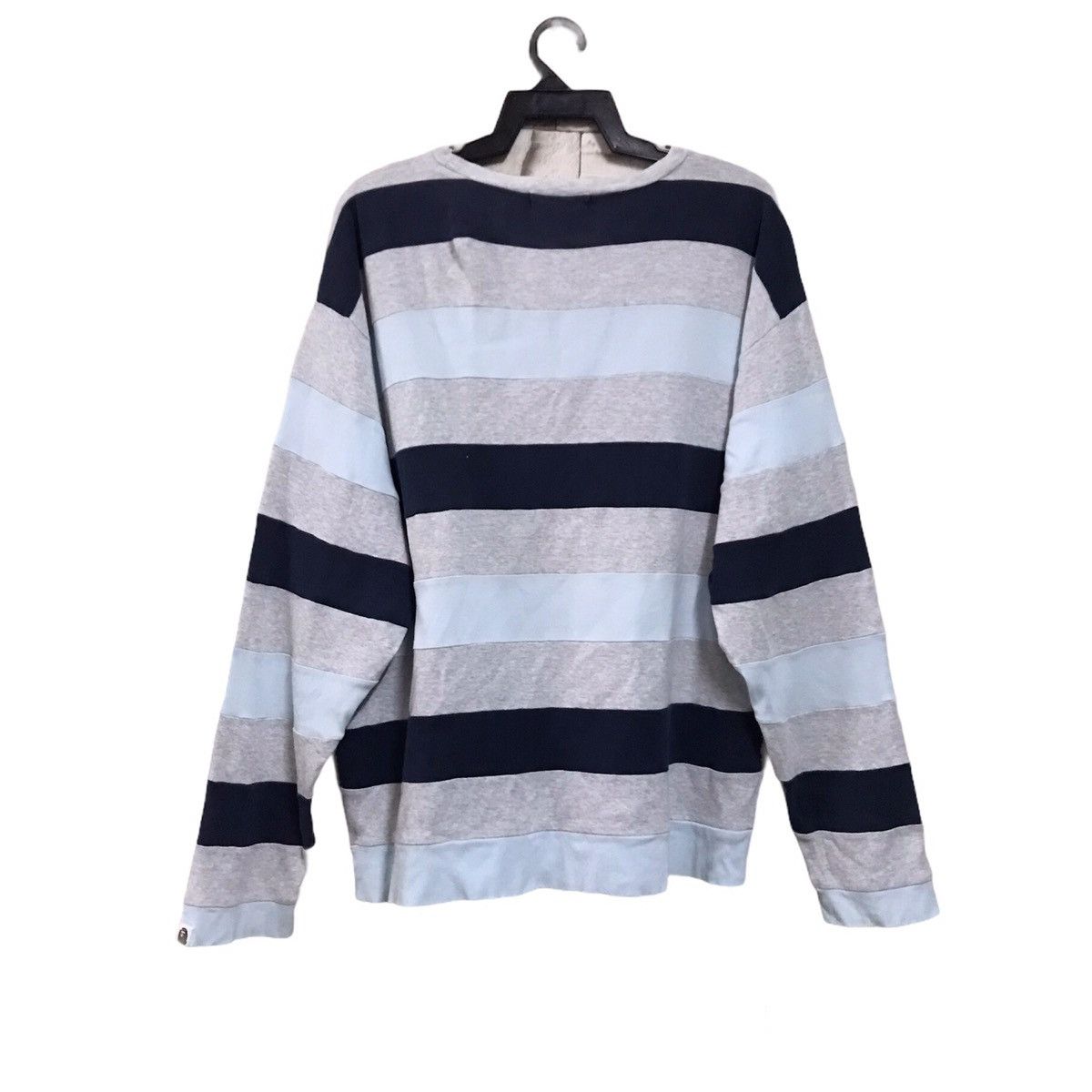 Bape Vintage Ursus Bape Sweatshirt Stripe Distressed Size US L / EU 52-54 / 3 - 1 Thumbnail
