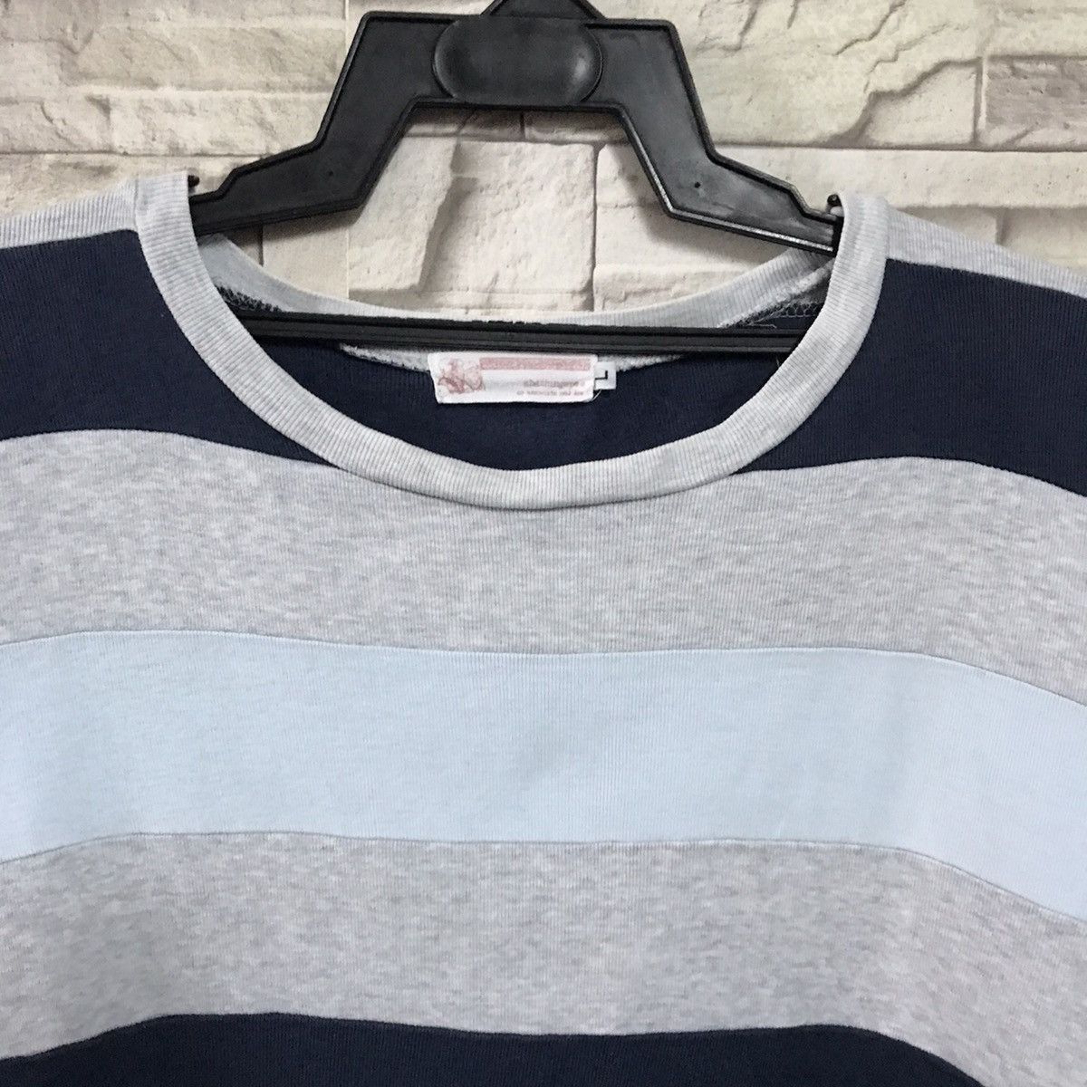 Bape Vintage Ursus Bape Sweatshirt Stripe Distressed Size US L / EU 52-54 / 3 - 5 Thumbnail
