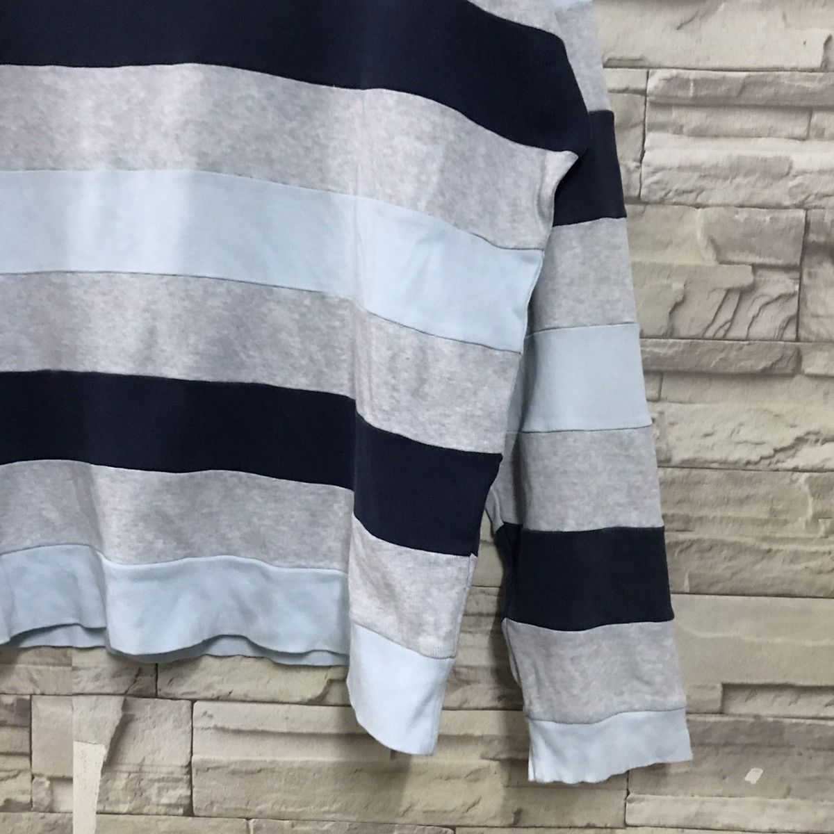 Bape Vintage Ursus Bape Sweatshirt Stripe Distressed Size US L / EU 52-54 / 3 - 4 Thumbnail