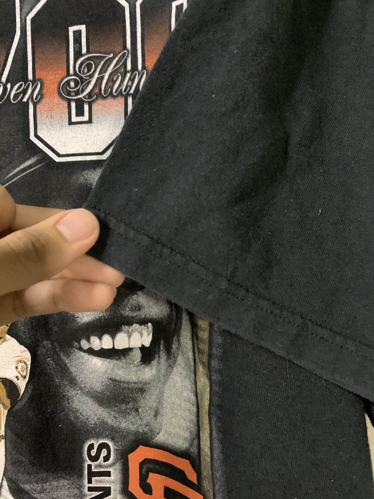 MLB Vintage 2004 MLB Giants Barry Bonds T shirt Size US XL / EU 56 / 4 - 5 Thumbnail
