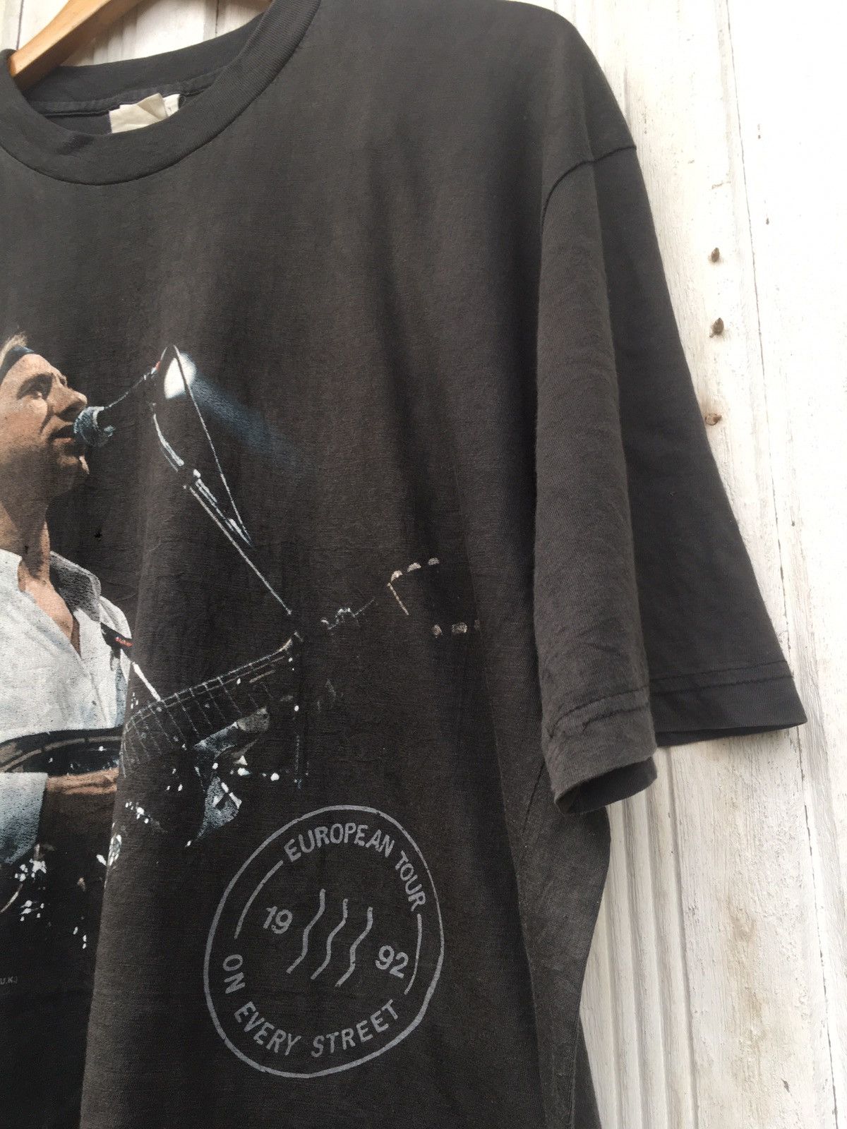 Band Tees Vintage 90s Dire Straits Sultans Of Swing On The Street Tour Size US L / EU 52-54 / 3 - 8 Thumbnail