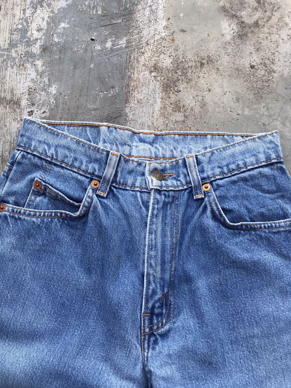 Levi's LIGHT BLUE WASH VTG LEVIS 657 ORANGE TABS DENIM JEANS W26 Size US 26 / EU 42 - 5 Thumbnail