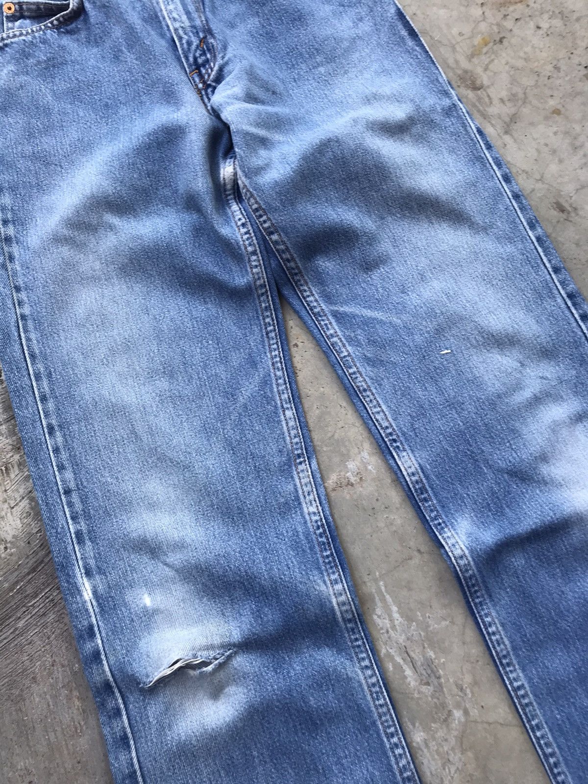 Levi's LIGHT BLUE WASH VTG LEVIS 657 ORANGE TABS DENIM JEANS W26 Size US 26 / EU 42 - 7 Thumbnail