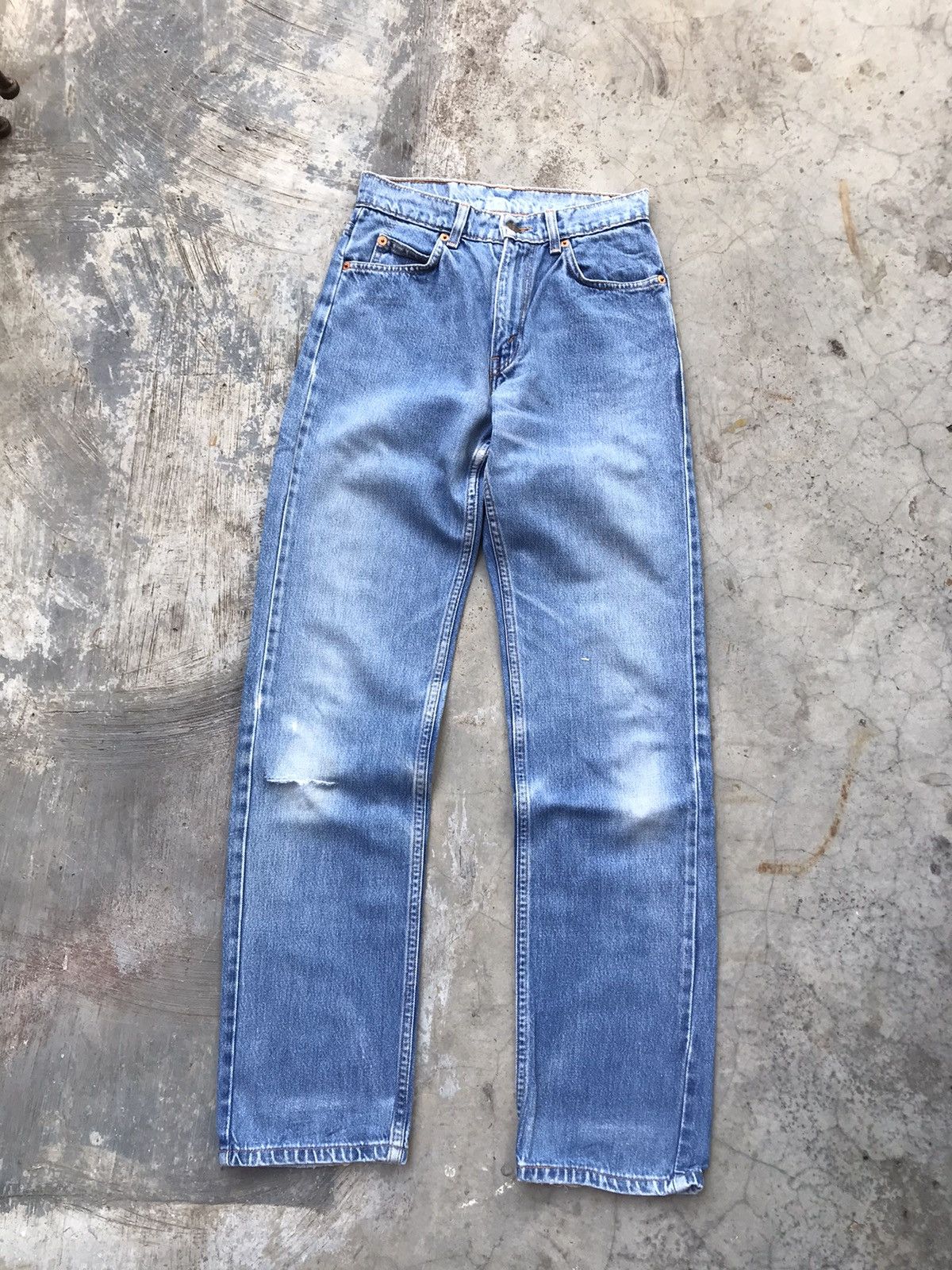 Levi's LIGHT BLUE WASH VTG LEVIS 657 ORANGE TABS DENIM JEANS W26 Size US 26 / EU 42 - 1 Thumbnail