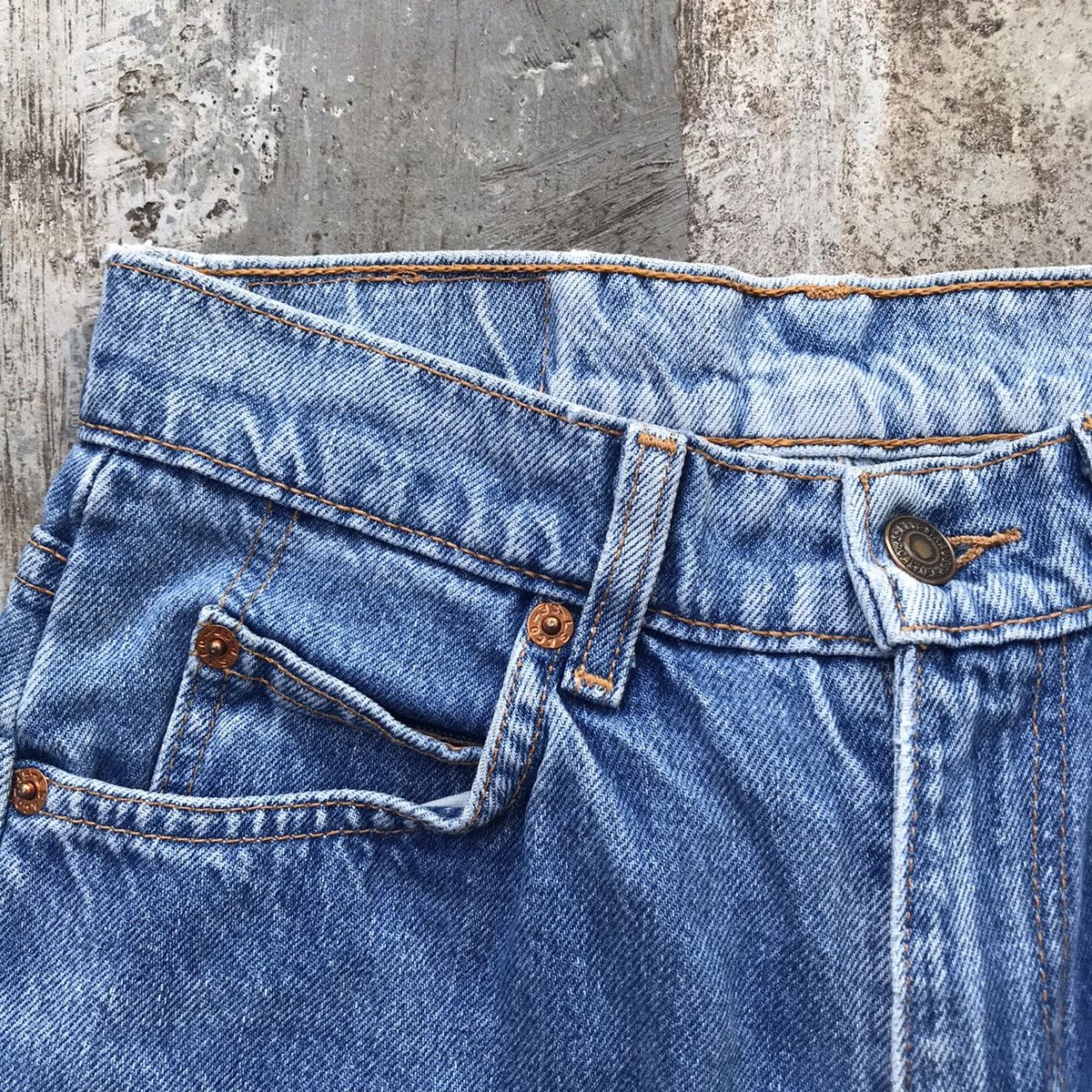Levi's LIGHT BLUE WASH VTG LEVIS 657 ORANGE TABS DENIM JEANS W26 Size US 26 / EU 42 - 6 Thumbnail