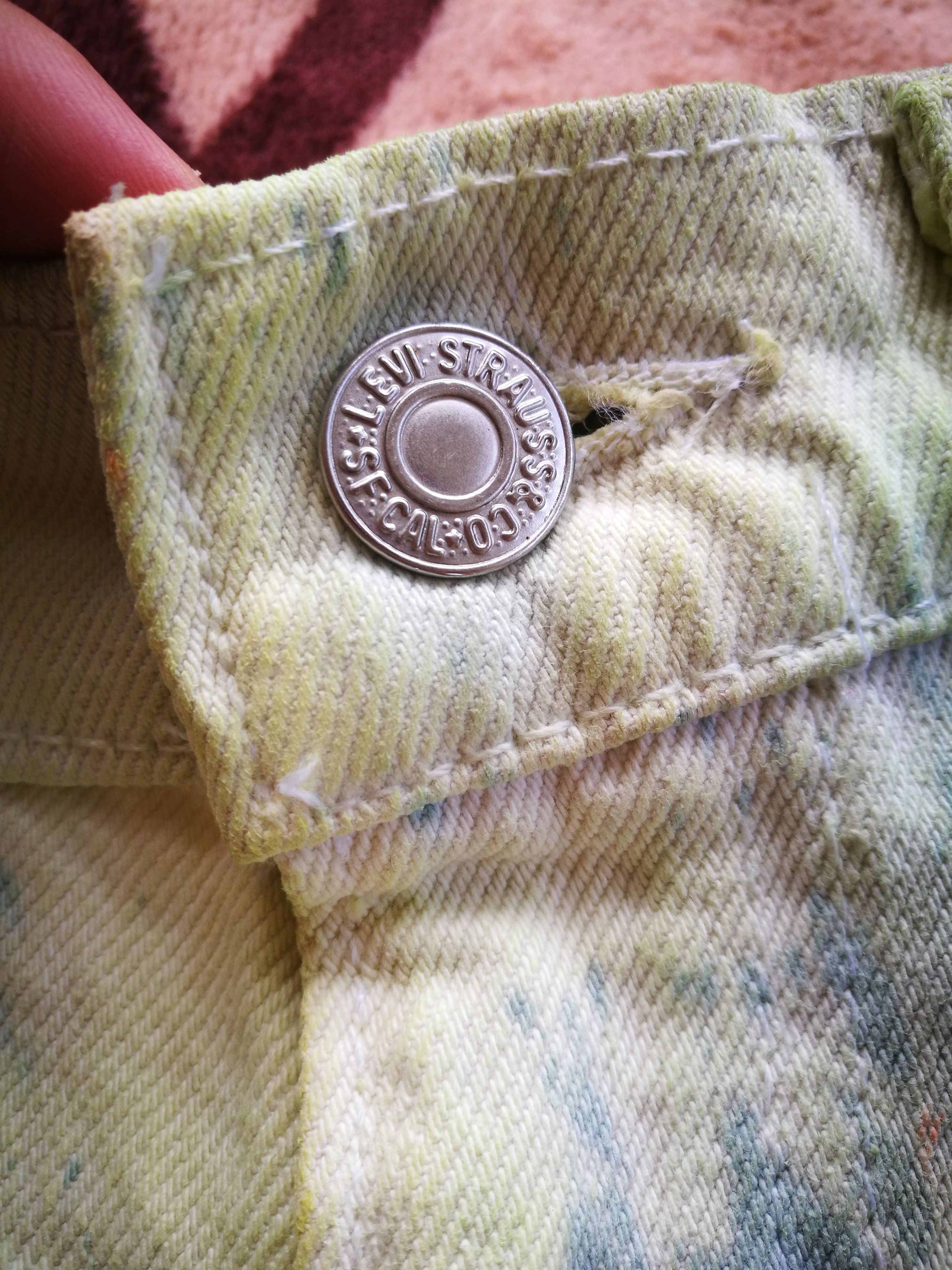 Levi's 510-02 custom tye dye
