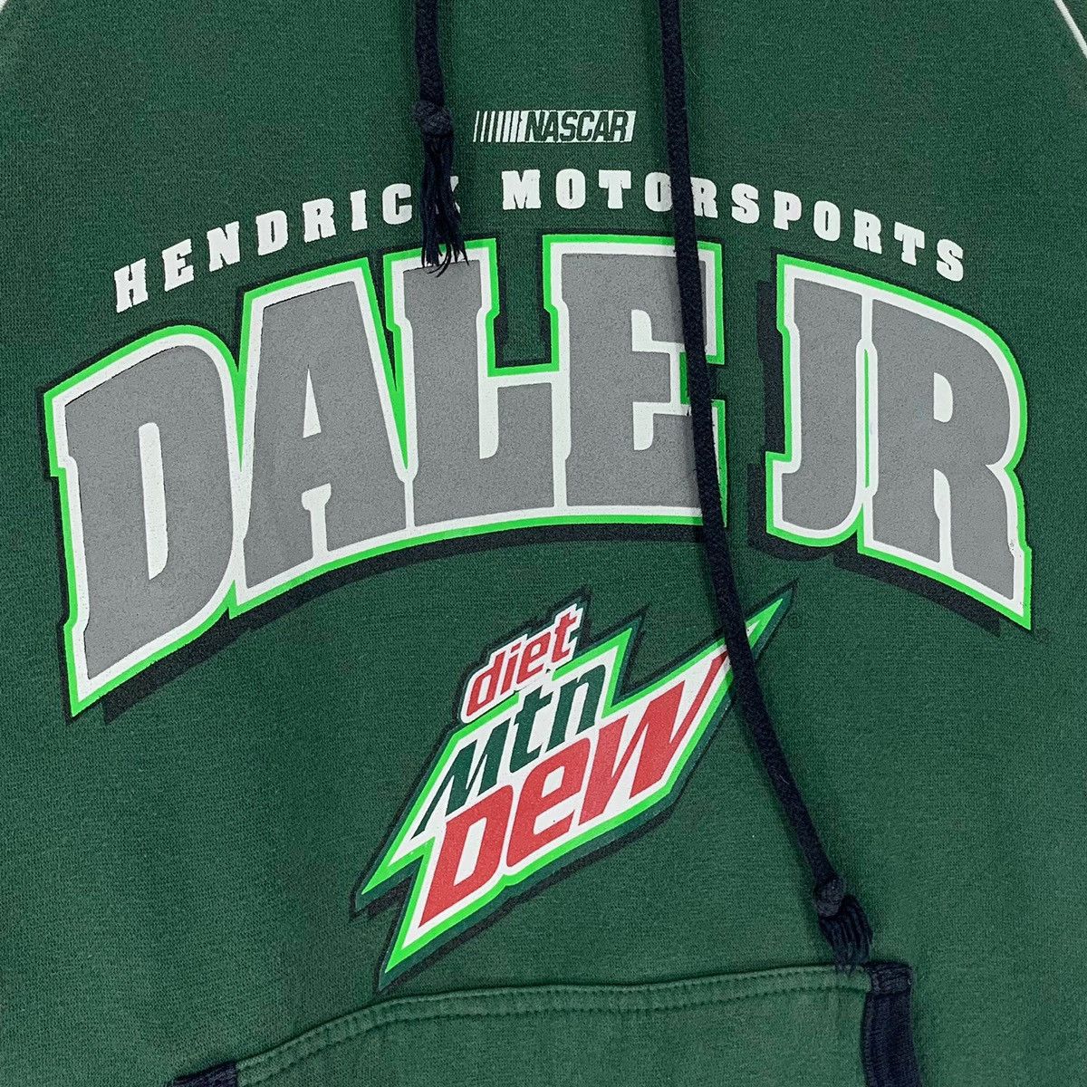 Chase Authentics NASCAR Hendrick Motorsports Dale Jr Mountain Dew Hoodie Size US S / EU 44-46 / 1 - 8 Thumbnail