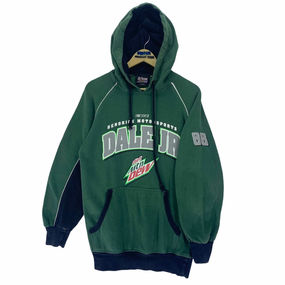 Chase Authentics NASCAR Hendrick Motorsports Dale Jr Mountain Dew Hoodie Size US S / EU 44-46 / 1 - 1 Thumbnail