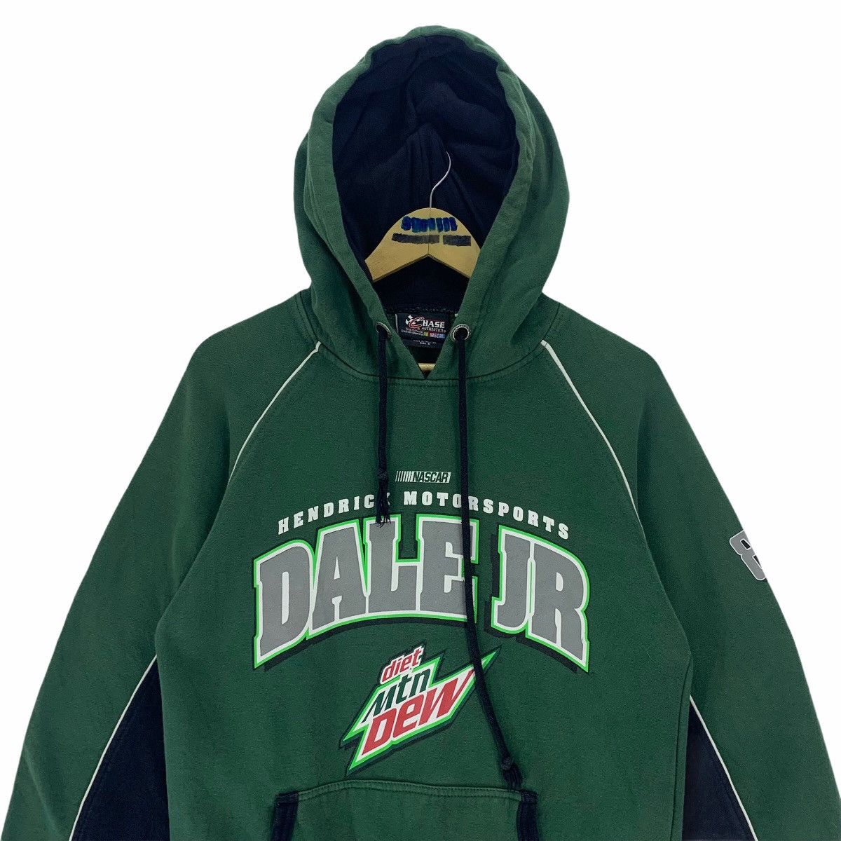 Chase Authentics NASCAR Hendrick Motorsports Dale Jr Mountain Dew Hoodie Size US S / EU 44-46 / 1 - 7 Thumbnail