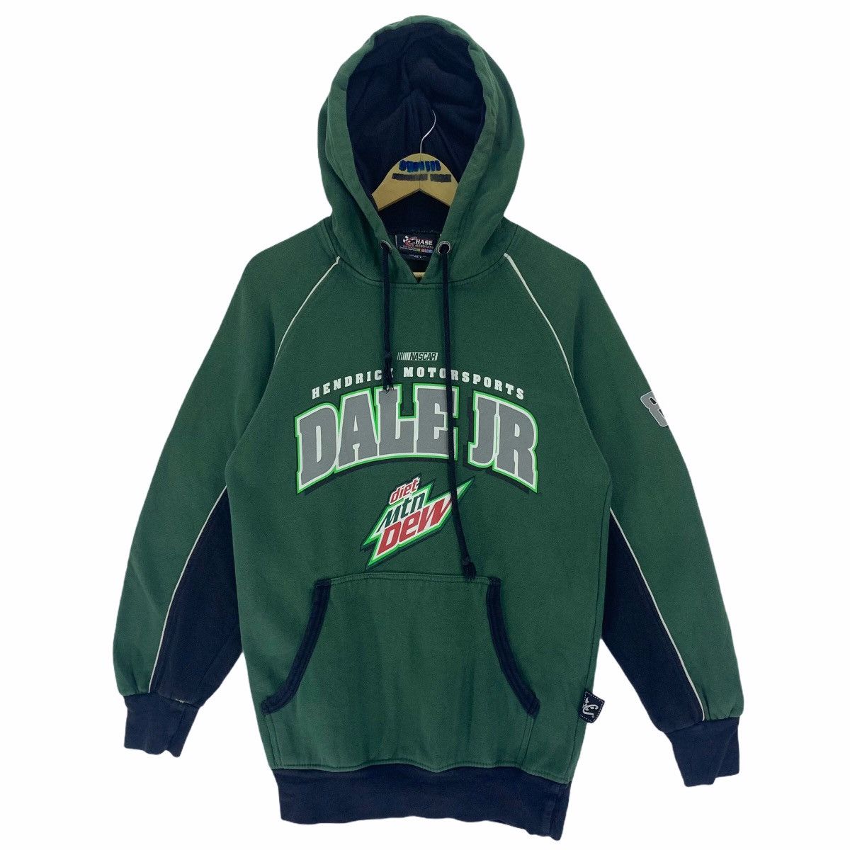 Chase Authentics NASCAR Hendrick Motorsports Dale Jr Mountain Dew Hoodie Size US S / EU 44-46 / 1 - 2 Thumbnail