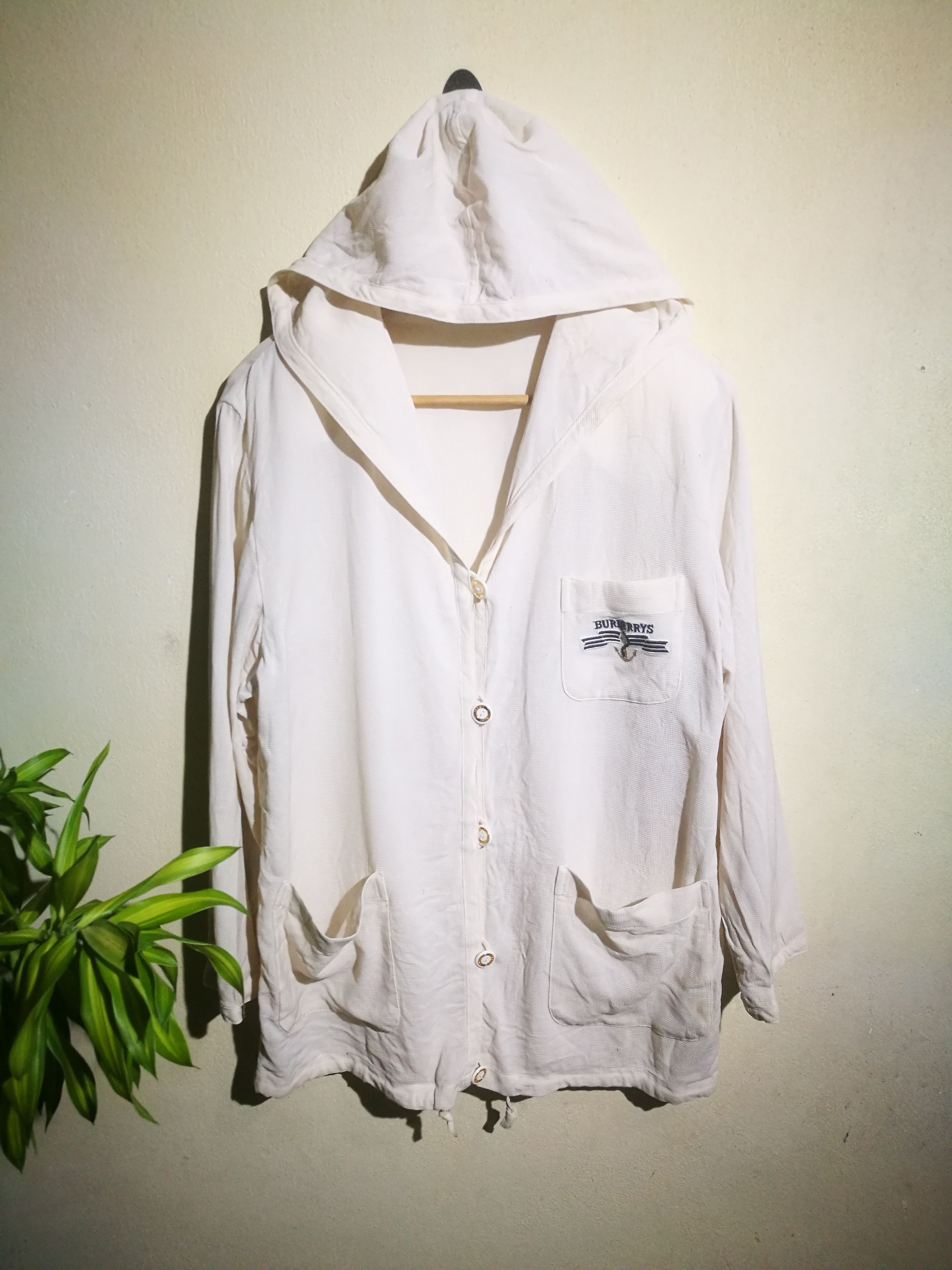 Burberry × Vintage Vintage burberry's Hoodie Wear Size US L / EU 52-54 / 3 - 2 Thumbnail