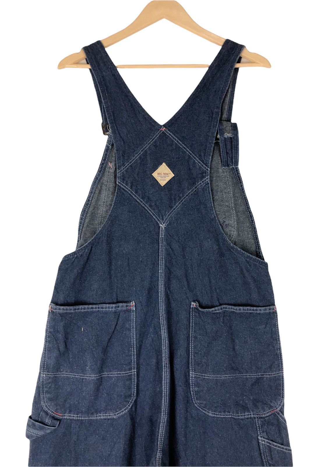 Big Mac × Vintage Big Mac Workwear Denim Coverall Size US L / EU 52-54 / 3 - 9 Thumbnail