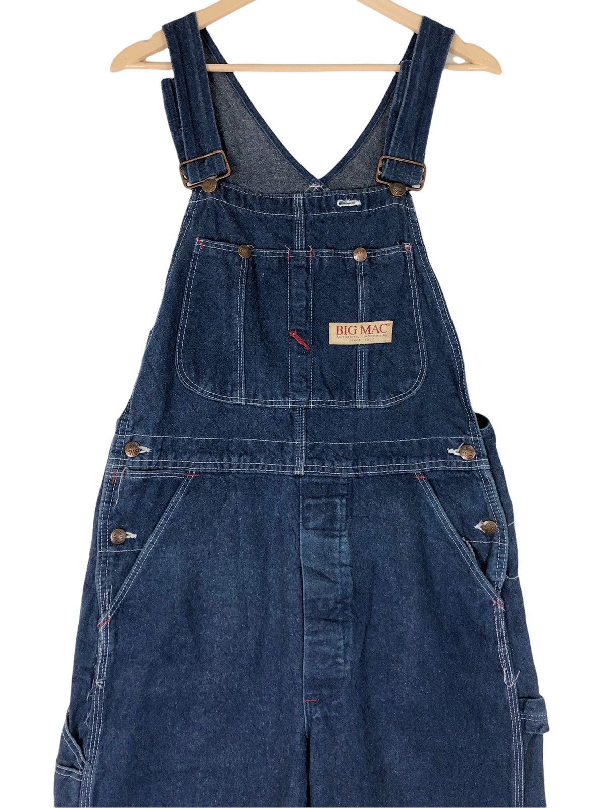 Big Mac × Vintage Big Mac Workwear Denim Coverall Size US L / EU 52-54 / 3 - 3 Thumbnail