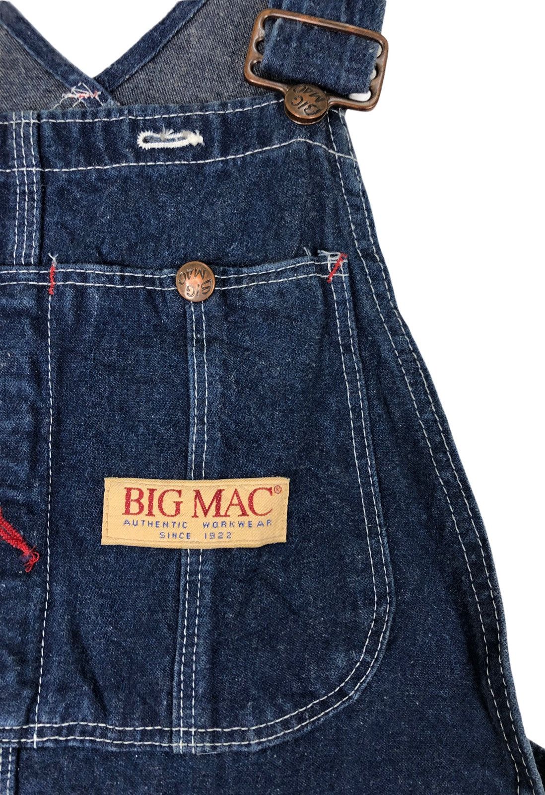 Big Mac × Vintage Big Mac Workwear Denim Coverall Size US L / EU 52-54 / 3 - 7 Thumbnail