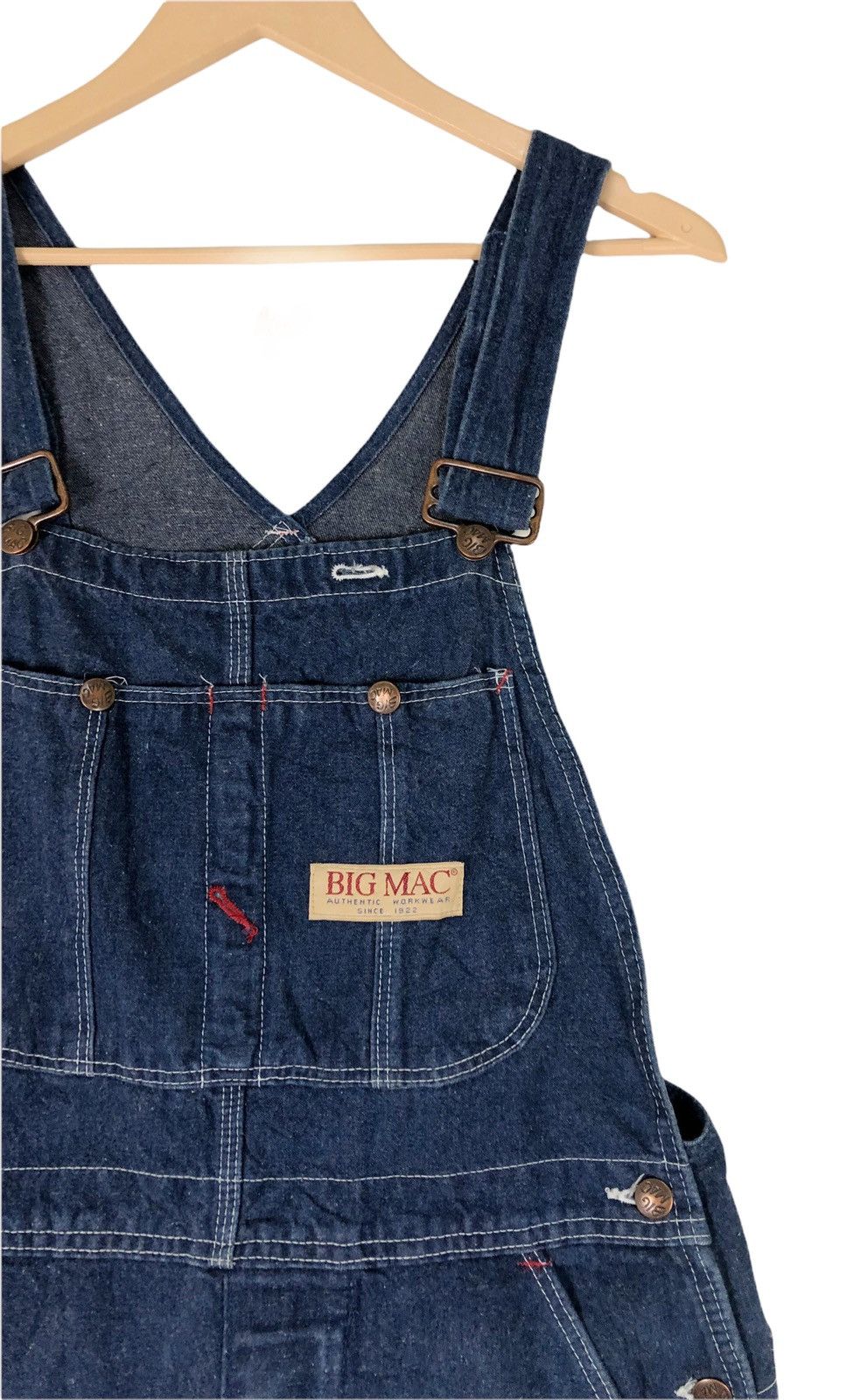Big Mac × Vintage Big Mac Workwear Denim Coverall Size US L / EU 52-54 / 3 - 6 Thumbnail