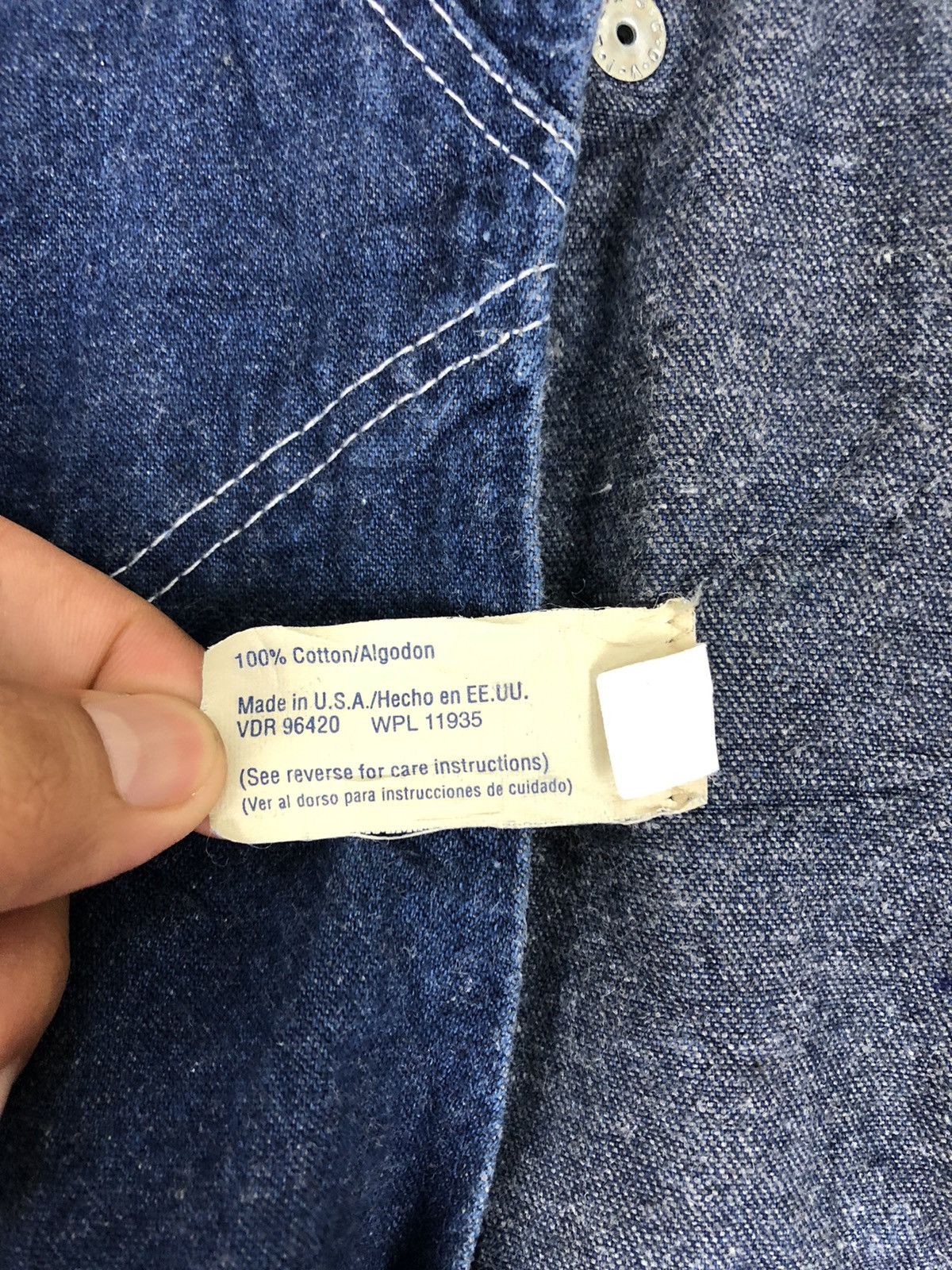 Big Mac × Vintage Big Mac Workwear Denim Coverall Size US L / EU 52-54 / 3 - 13 Thumbnail