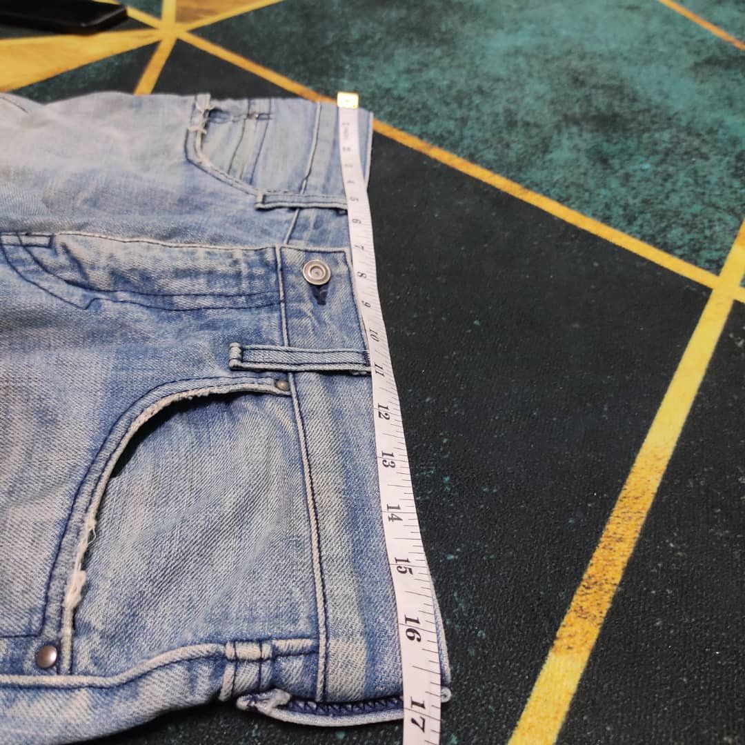 ABAHOUSE Abahouse Distressed Denim Size US 33 - 7 Thumbnail