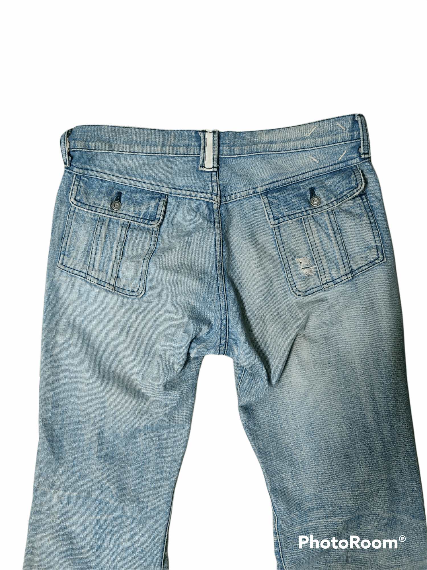 ABAHOUSE Abahouse Distressed Denim Size US 33 - 3 Thumbnail