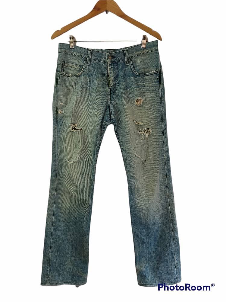 ABAHOUSE Abahouse Distressed Denim Size US 33 - 1 Thumbnail