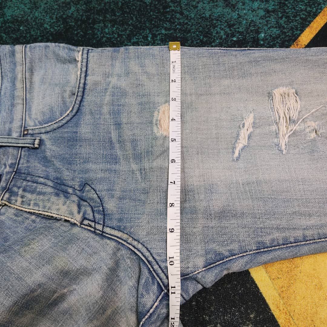 ABAHOUSE Abahouse Distressed Denim Size US 33 - 9 Thumbnail