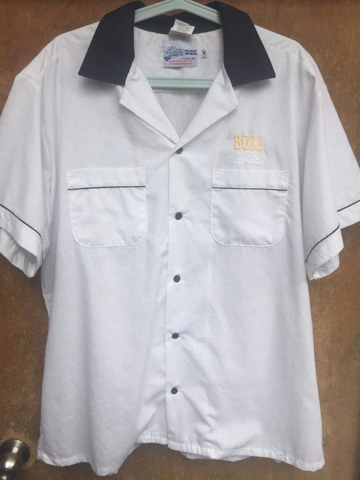Vintage Rare Vintage 70s 80s Capitol Records Bowling Shirt Size US XL / EU 56 / 4 - 4 Thumbnail