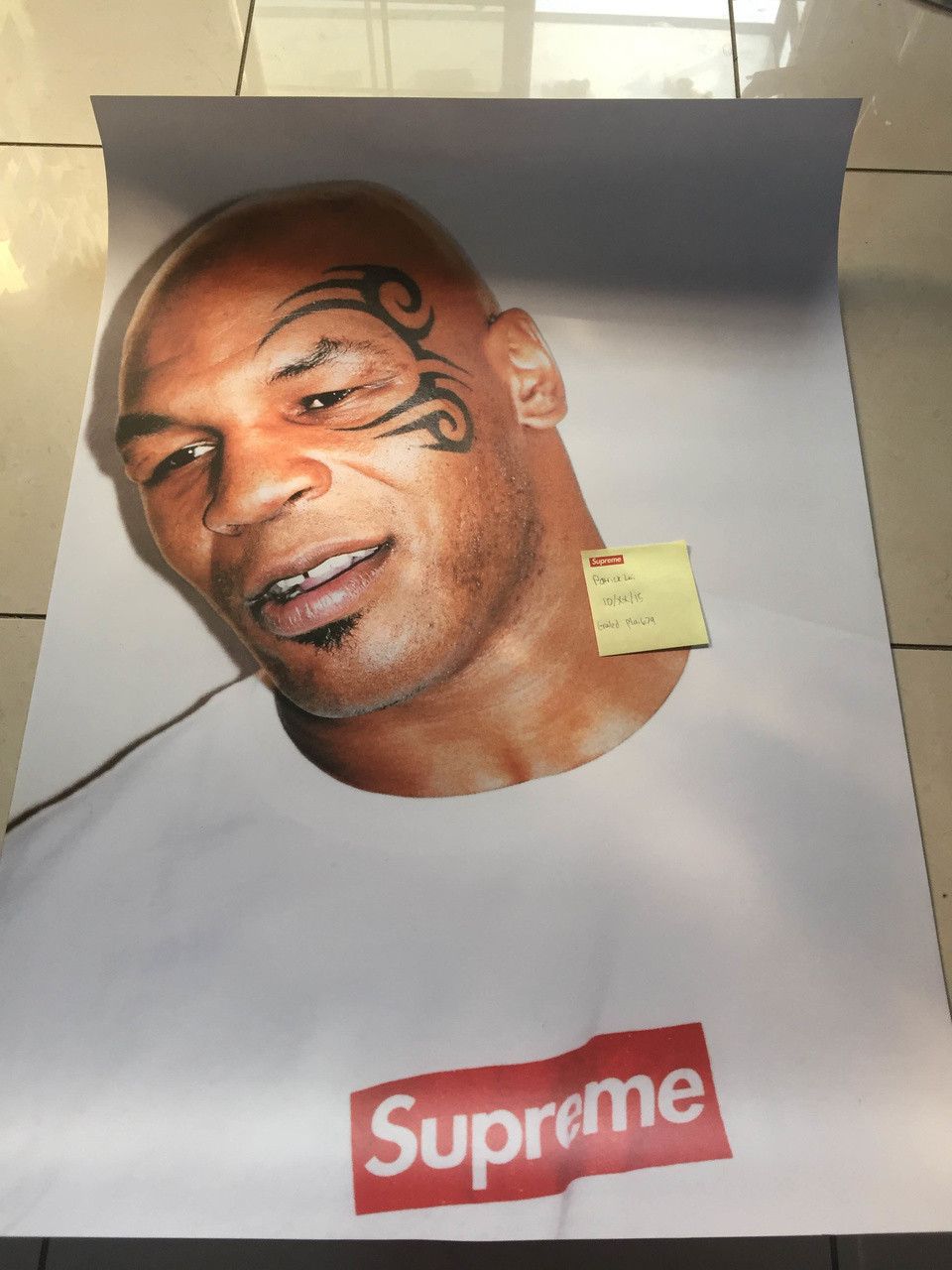 Supreme Mike Tyson Poster | Grailed