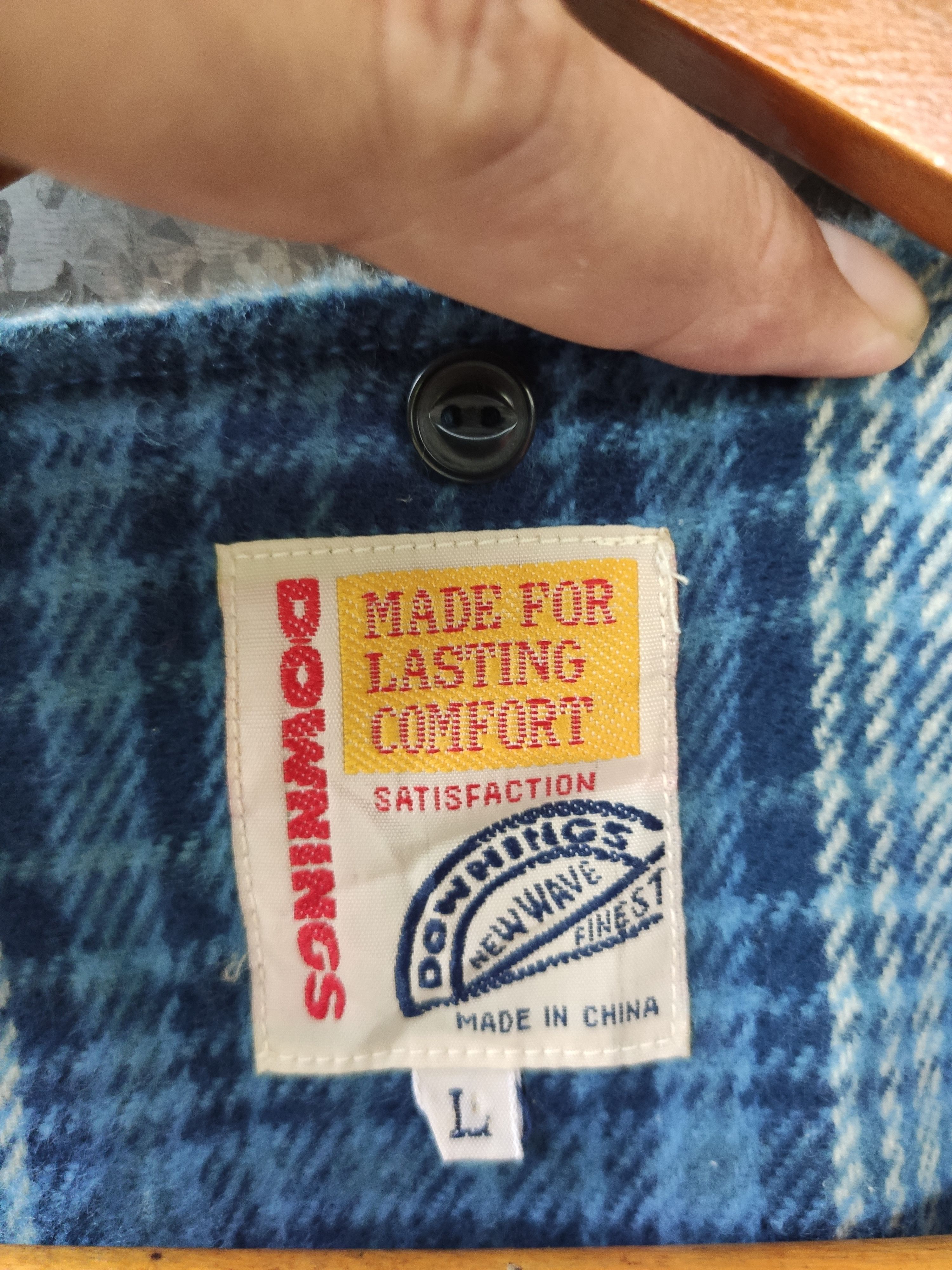 Flannel Downings zipper jacket Flannel Size US L / EU 52-54 / 3 - 4 Thumbnail