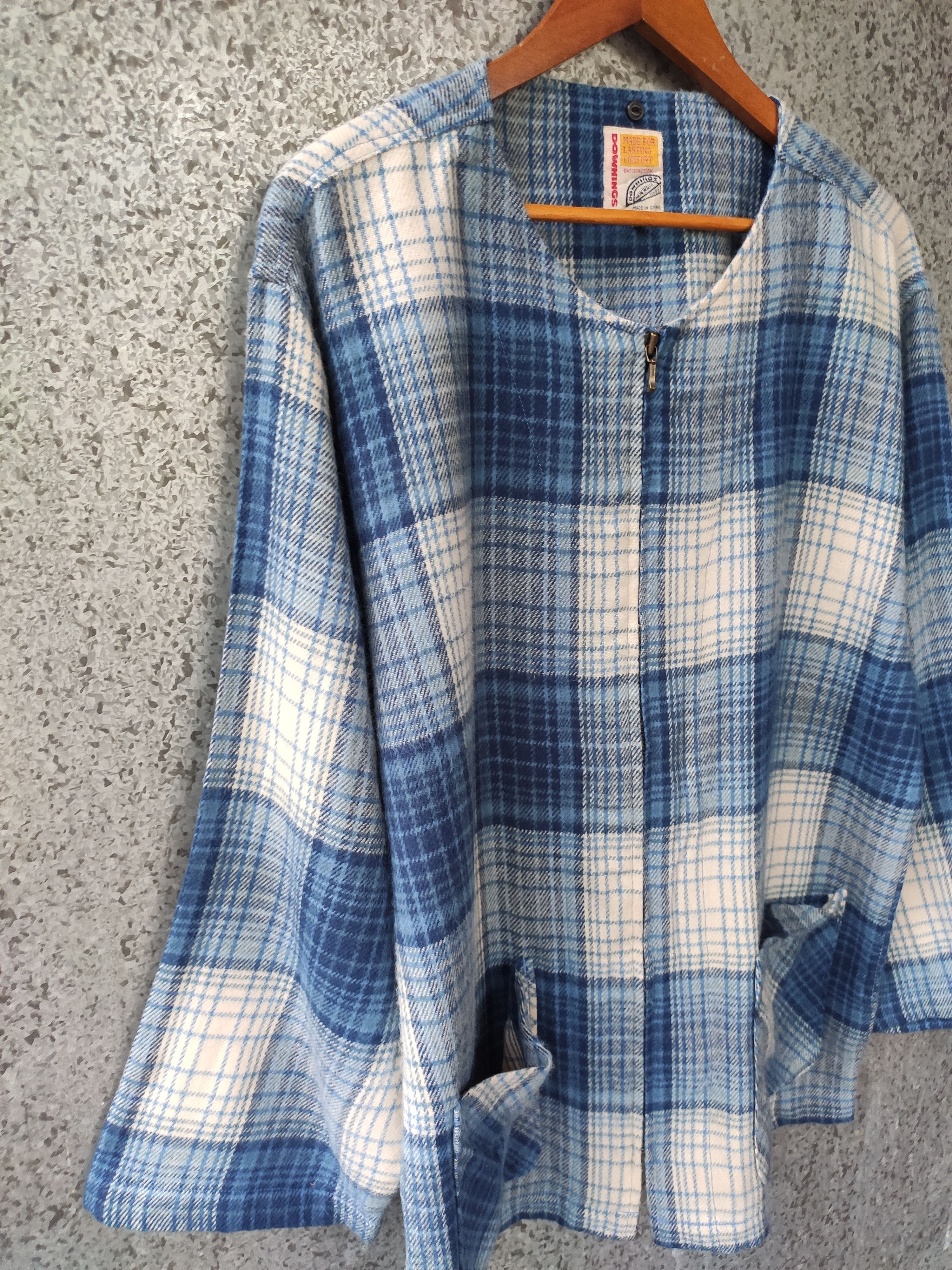 Flannel Downings zipper jacket Flannel Size US L / EU 52-54 / 3 - 3 Thumbnail