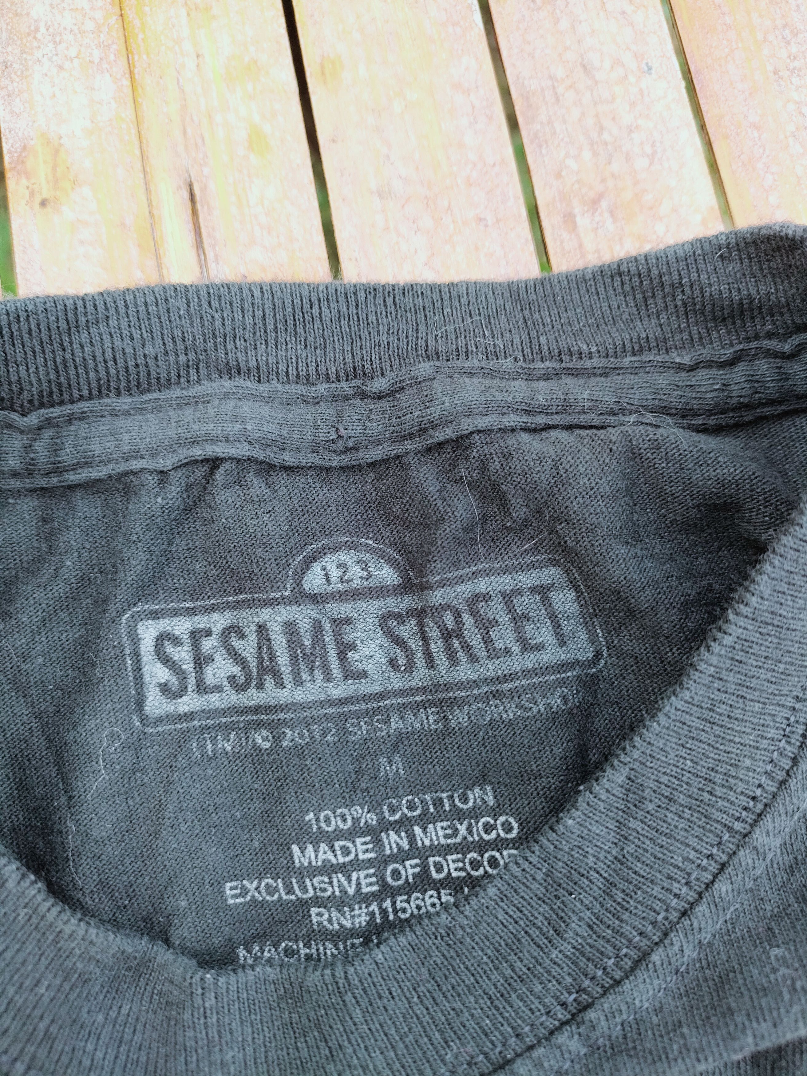 Cartoon Network Sesame Street Parody Run Dmc Tshirt Size US M / EU 48-50 / 2 - 3 Thumbnail