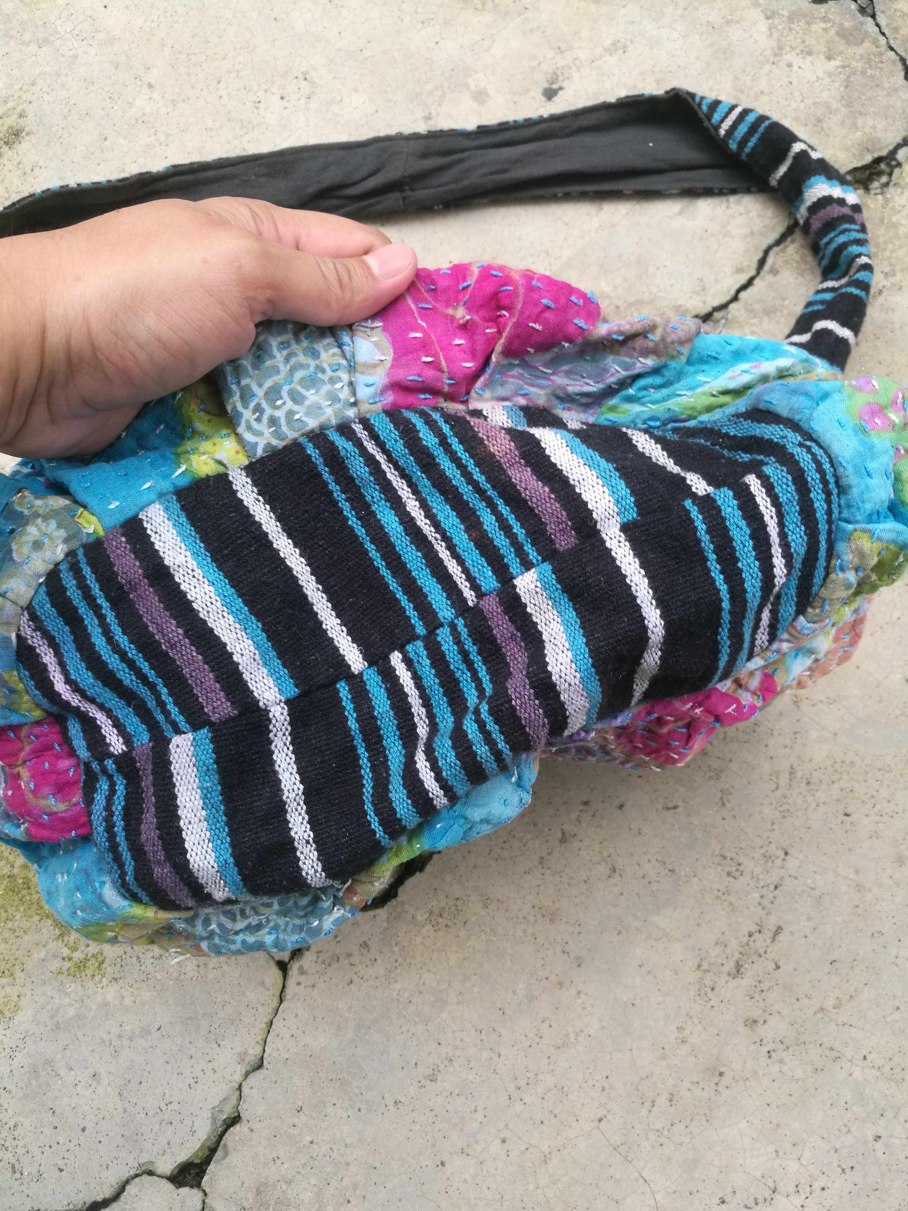Handmade Shoulder Bag hippie chic by jefson international Size ONE SIZE - 7 Thumbnail