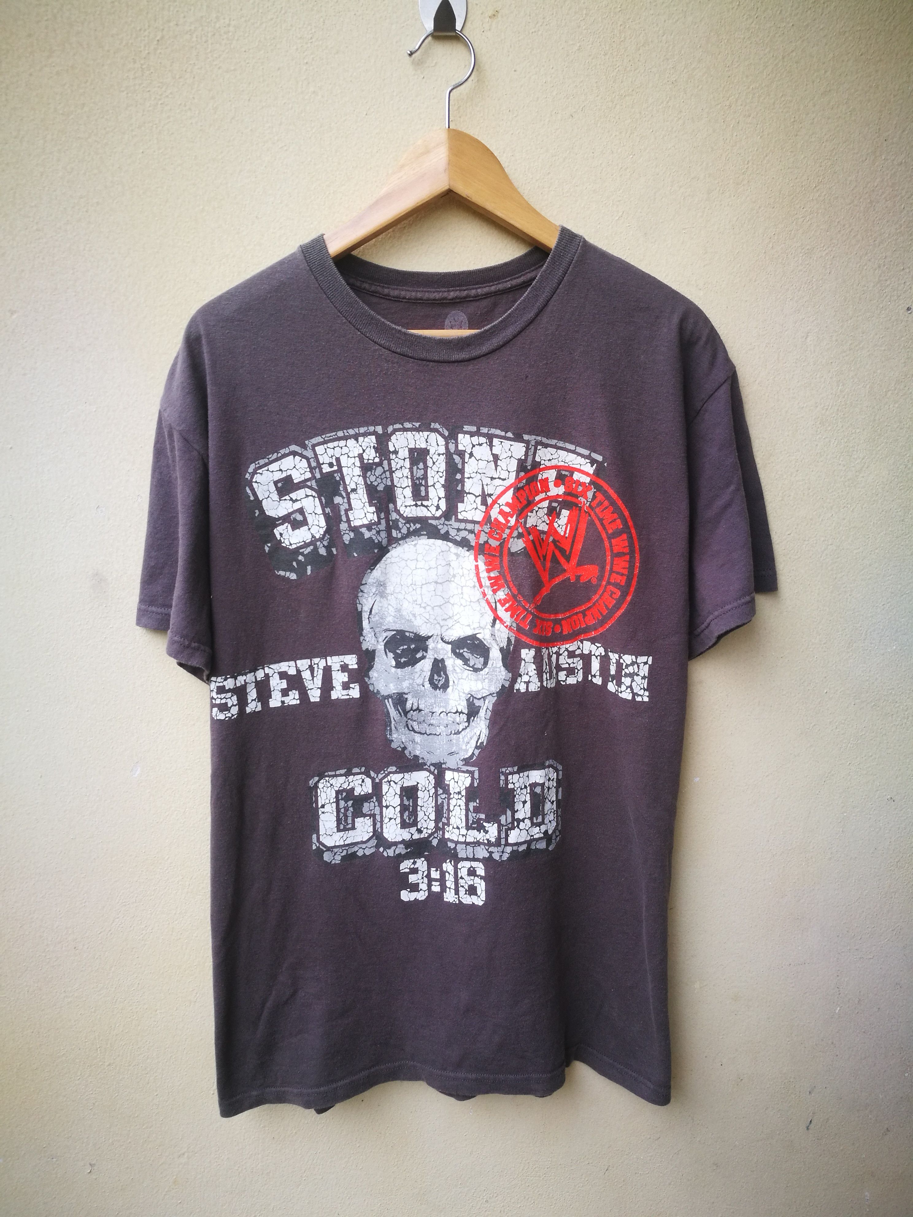 WWE Stone cold steve austin 3:16 wwe tees Size US L / EU 52-54 / 3 - 1 Thumbnail