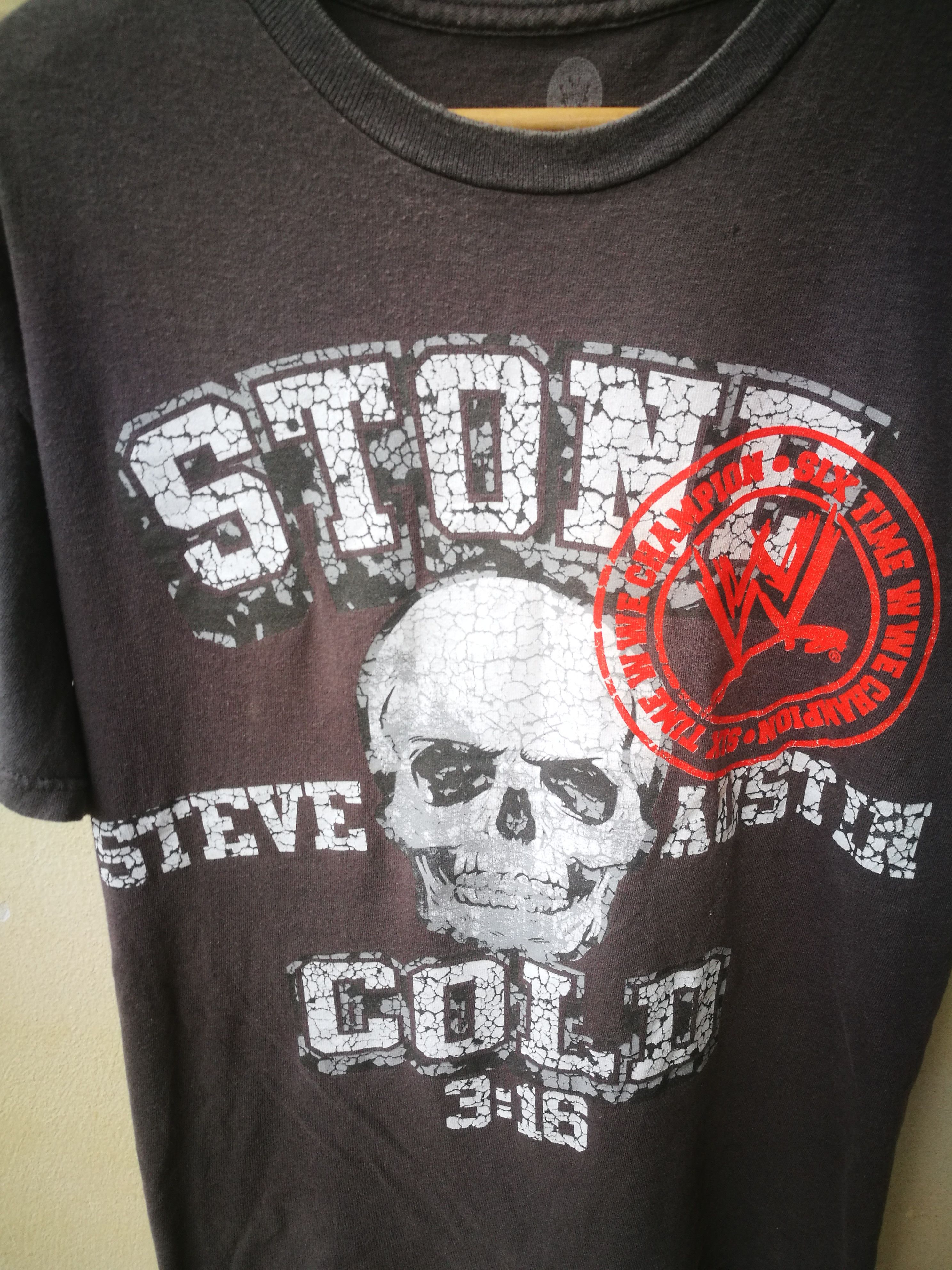 WWE Stone cold steve austin 3:16 wwe tees Size US L / EU 52-54 / 3 - 4 Thumbnail