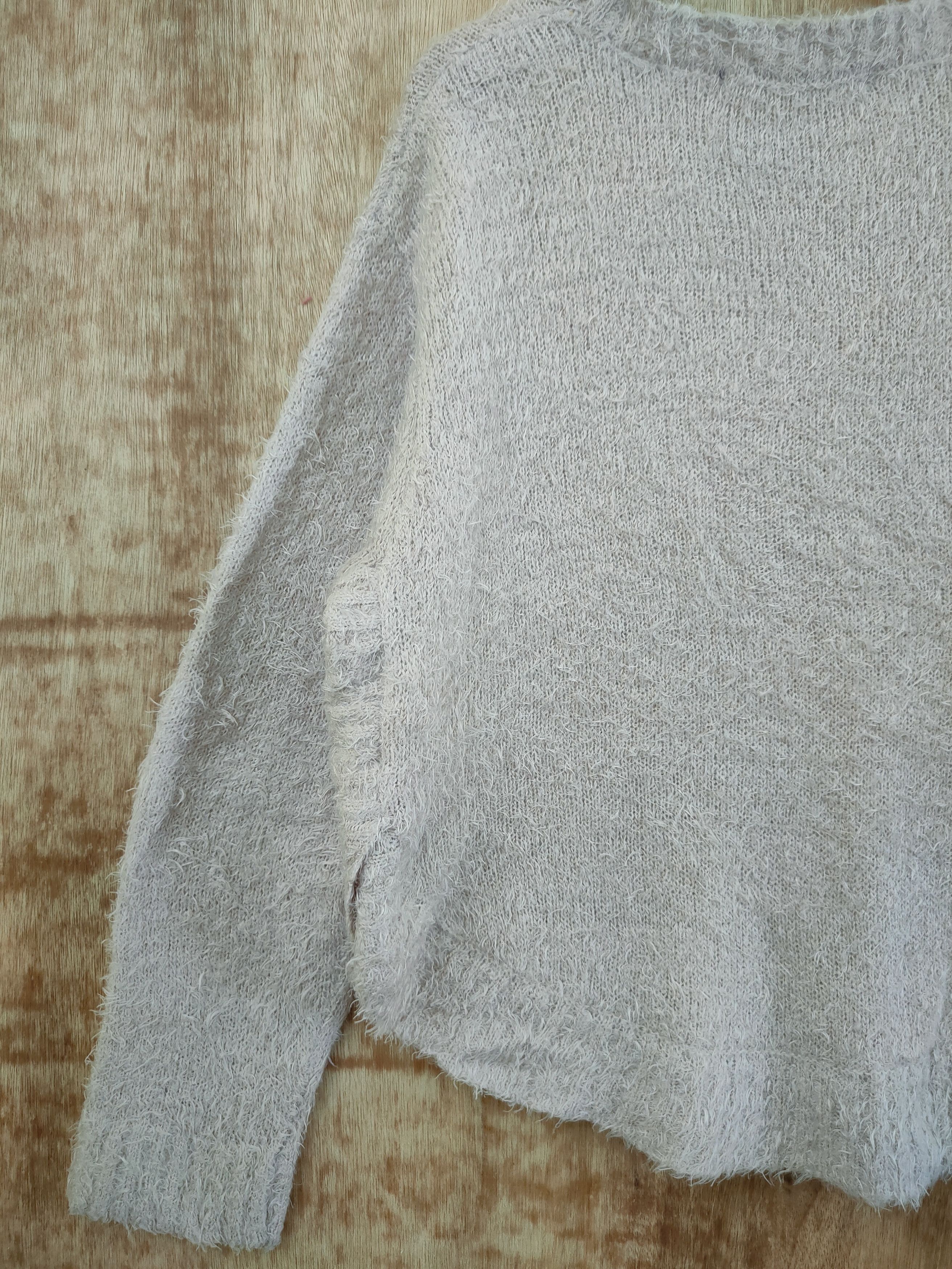 Homespun Knitwear DL As Know As knitwear mohair soft fur winter japan #46-448 Size US M / EU 48-50 / 2 - 8 Thumbnail