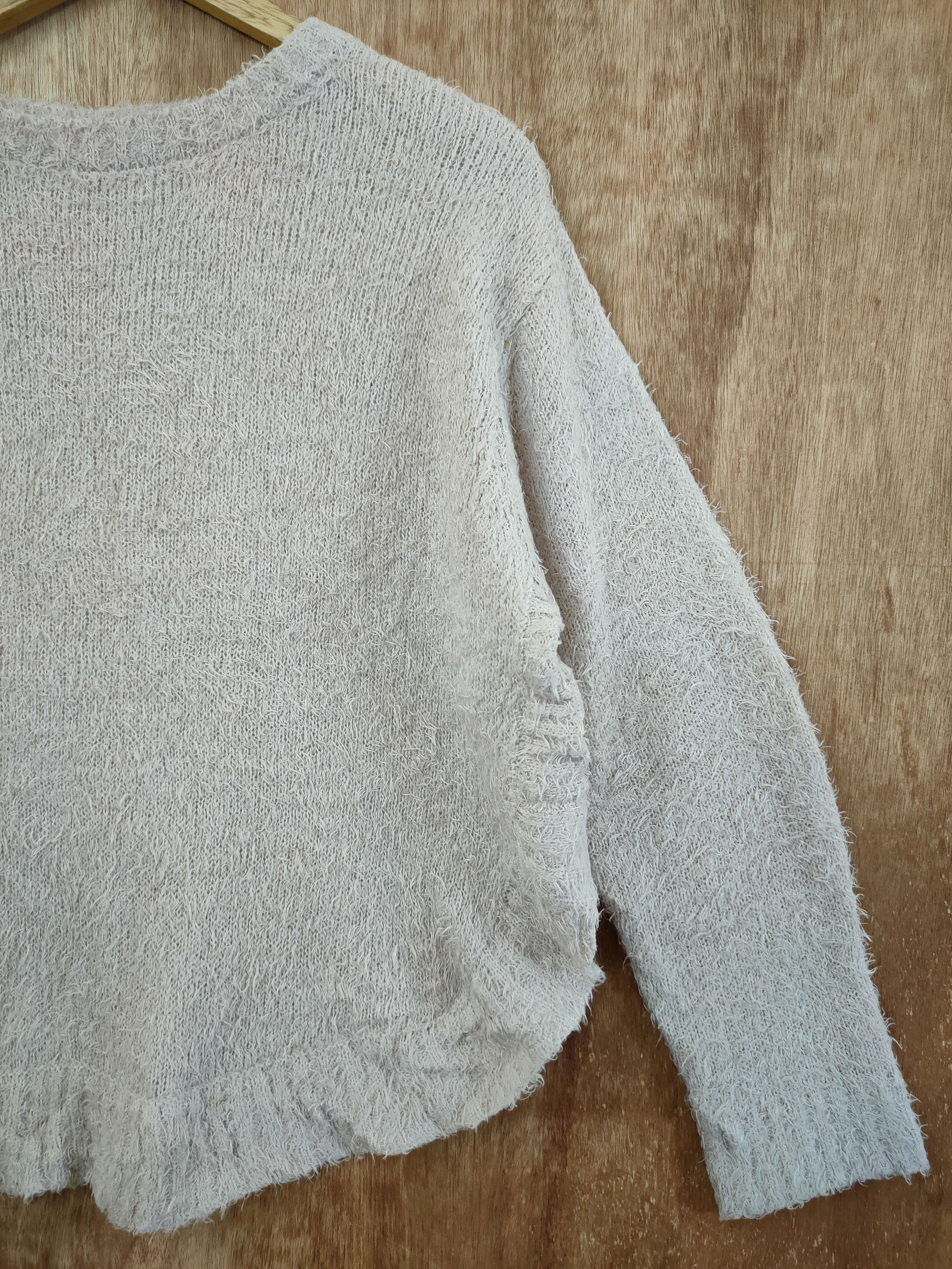Homespun Knitwear DL As Know As knitwear mohair soft fur winter japan #46-448 Size US M / EU 48-50 / 2 - 3 Thumbnail