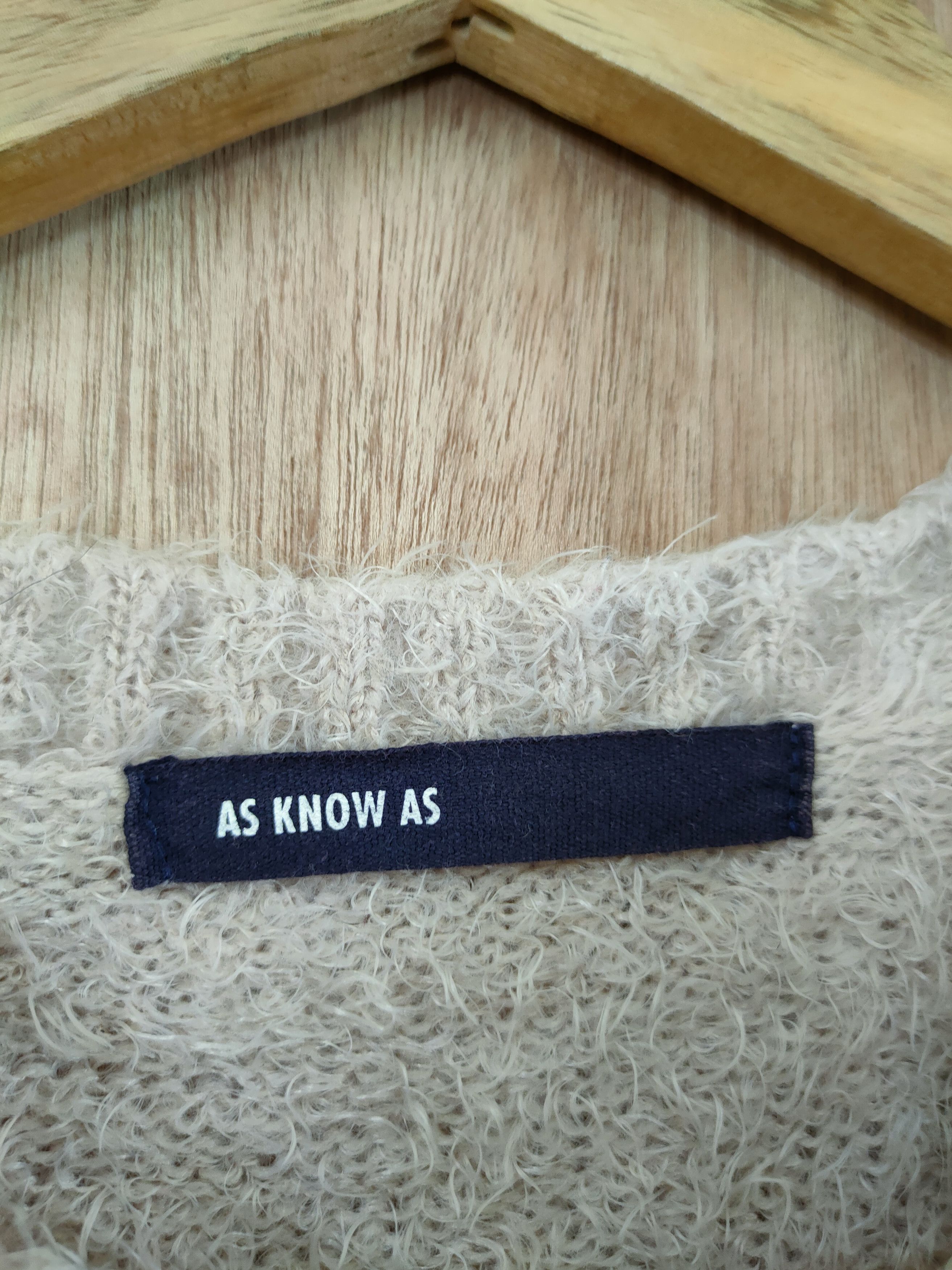 Homespun Knitwear DL As Know As knitwear mohair soft fur winter japan #46-448 Size US M / EU 48-50 / 2 - 5 Thumbnail