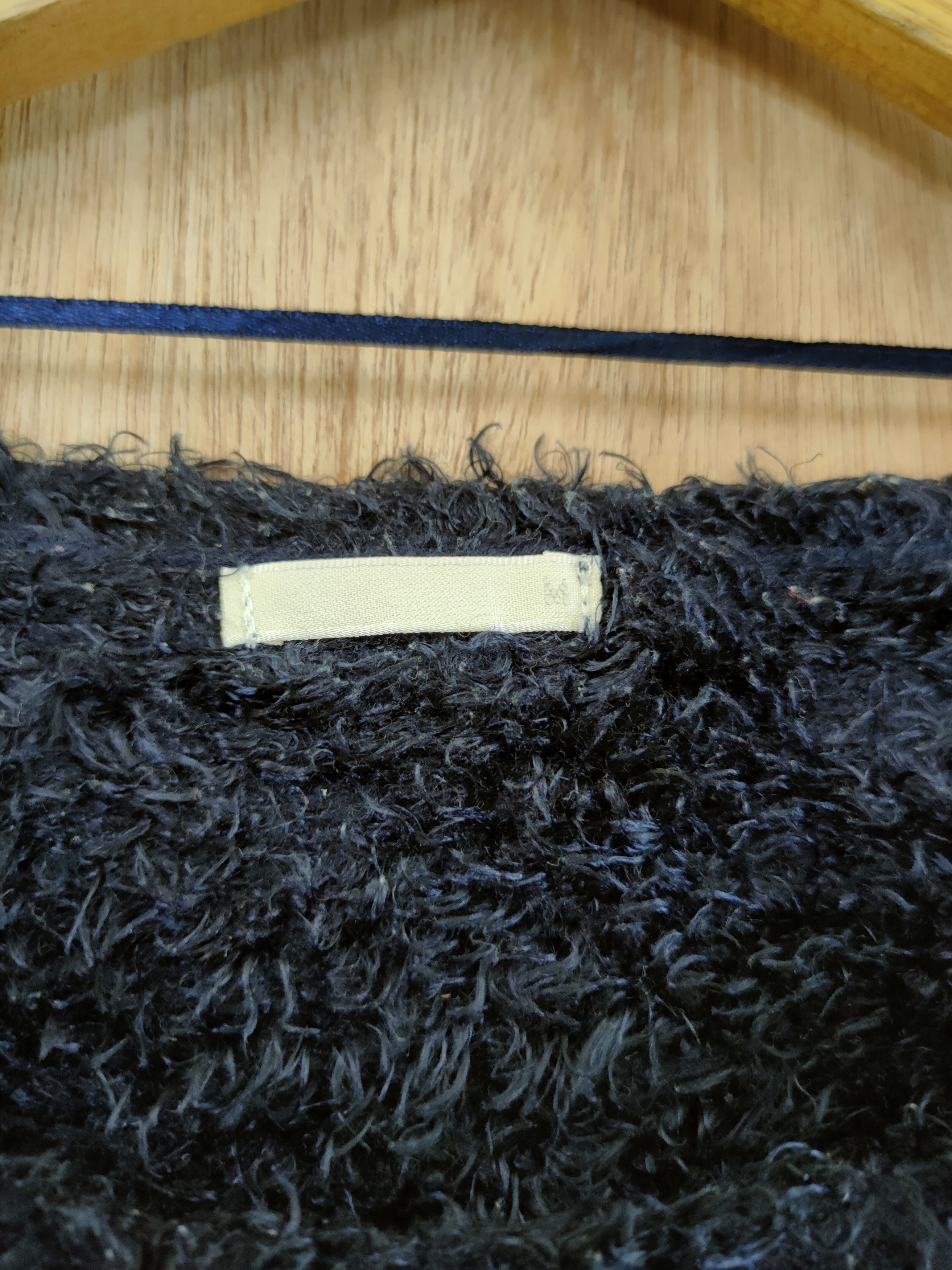 Homespun Knitwear DL GU mohair soft fur knitwear black japan diamond #46-452 Size US S / EU 44-46 / 1 - 5 Thumbnail
