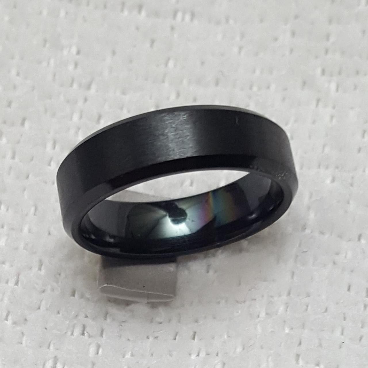 Jewelry Black Tone Ring Size - 9 - RGN -569 Size ONE SIZE - 1 Thumbnail