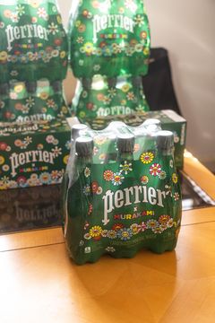 Perrier X Murakami Collaboration Single Plastic Bottle -  Sweden