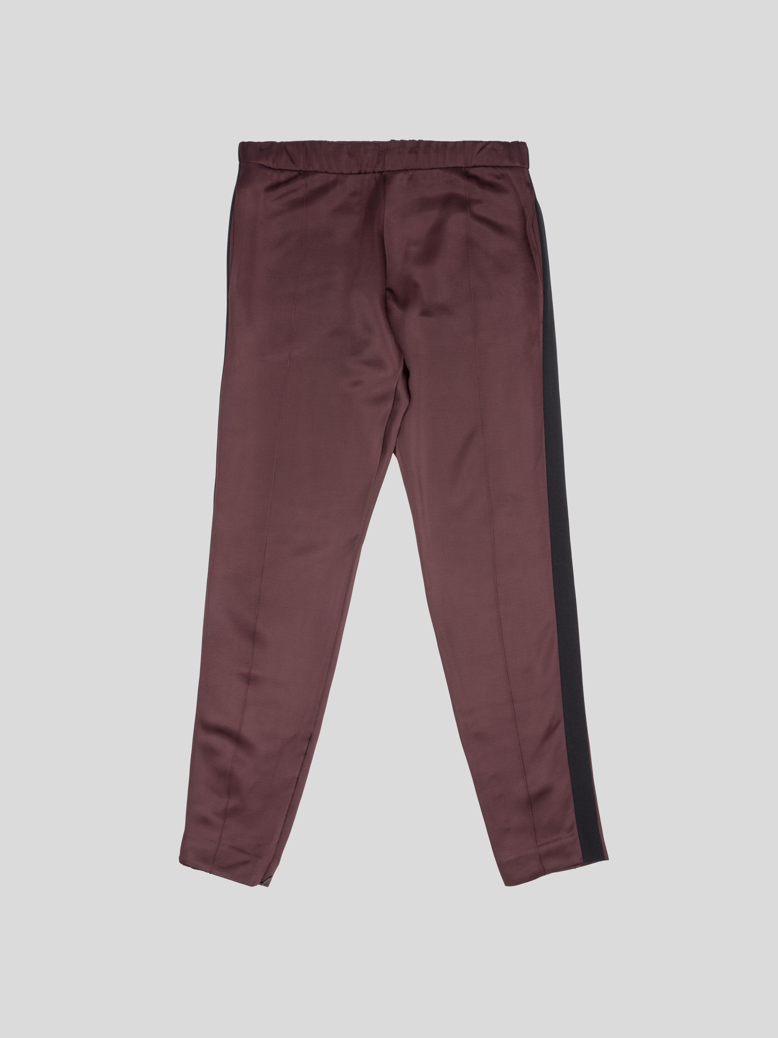 Burberry Striped Pleated Track Pants Size US 36 / EU 52 - 1 Thumbnail