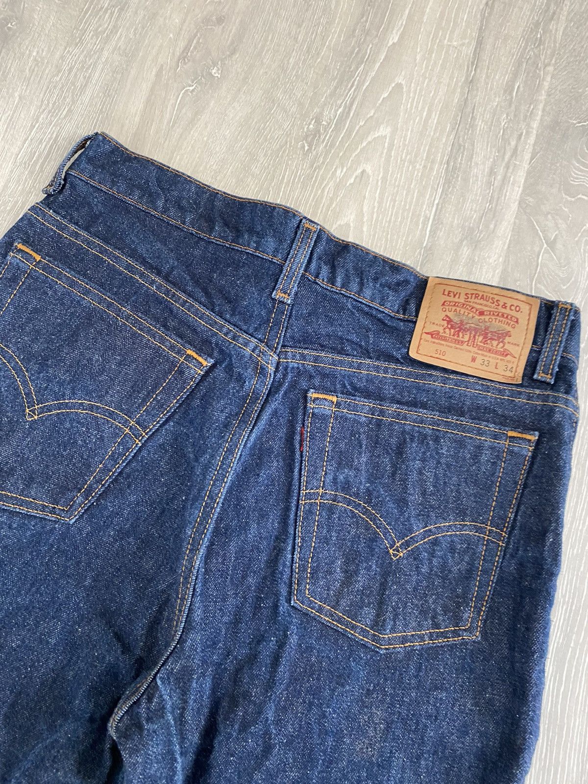 Levi's × Vintage Levi’s 510 vintage navy jeans made in USA denim pants Size US 33 - 1 Thumbnail