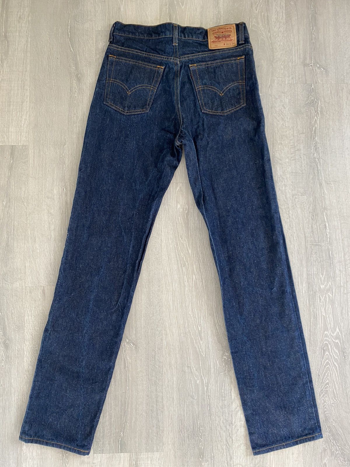 Levi's × Vintage Levi’s 510 vintage navy jeans made in USA denim pants Size US 33 - 2 Thumbnail
