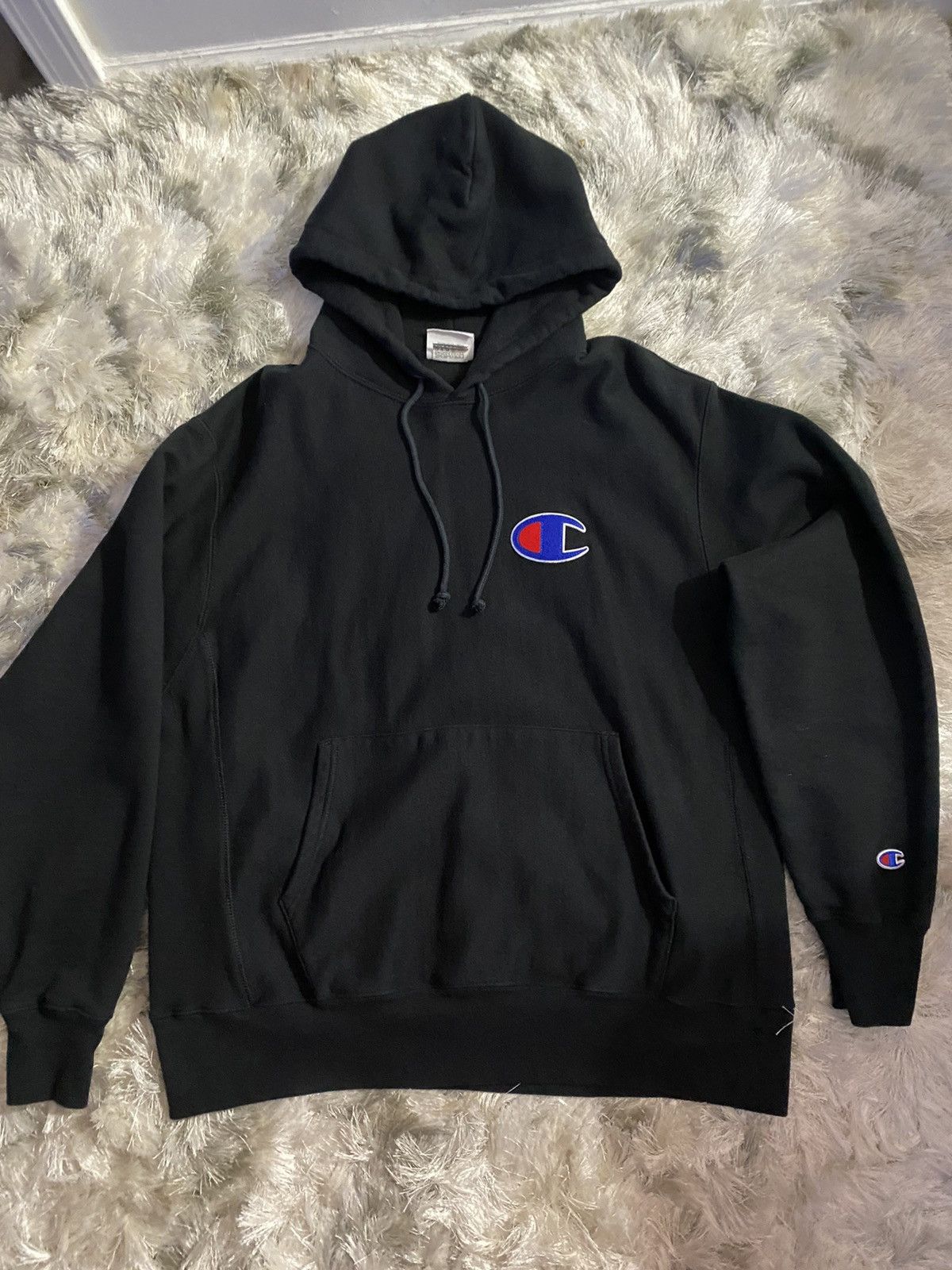 Champion Champion Big Logo Hoodie | Grailed