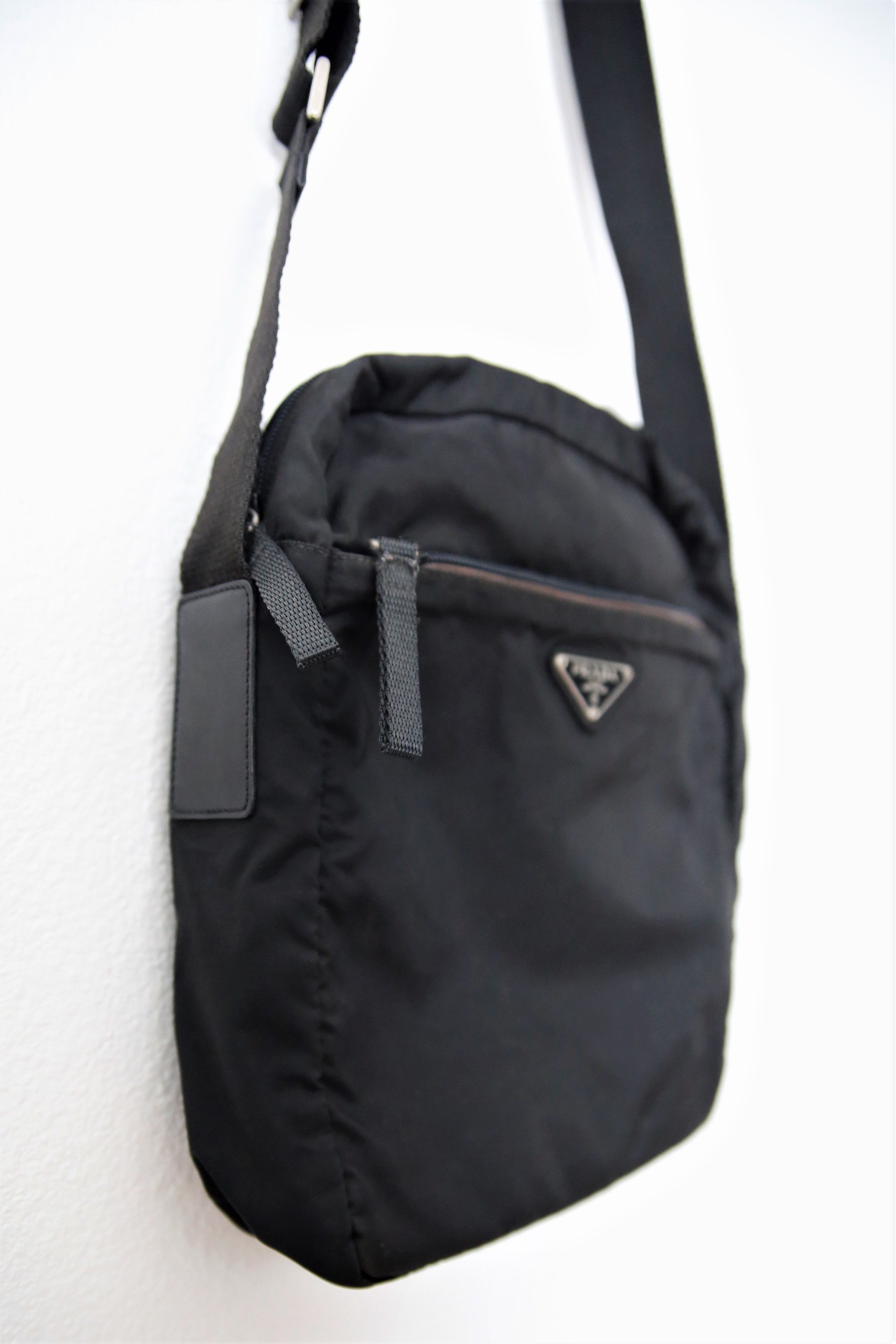 Prada Vela Nylon Shoulder Bag Grailed